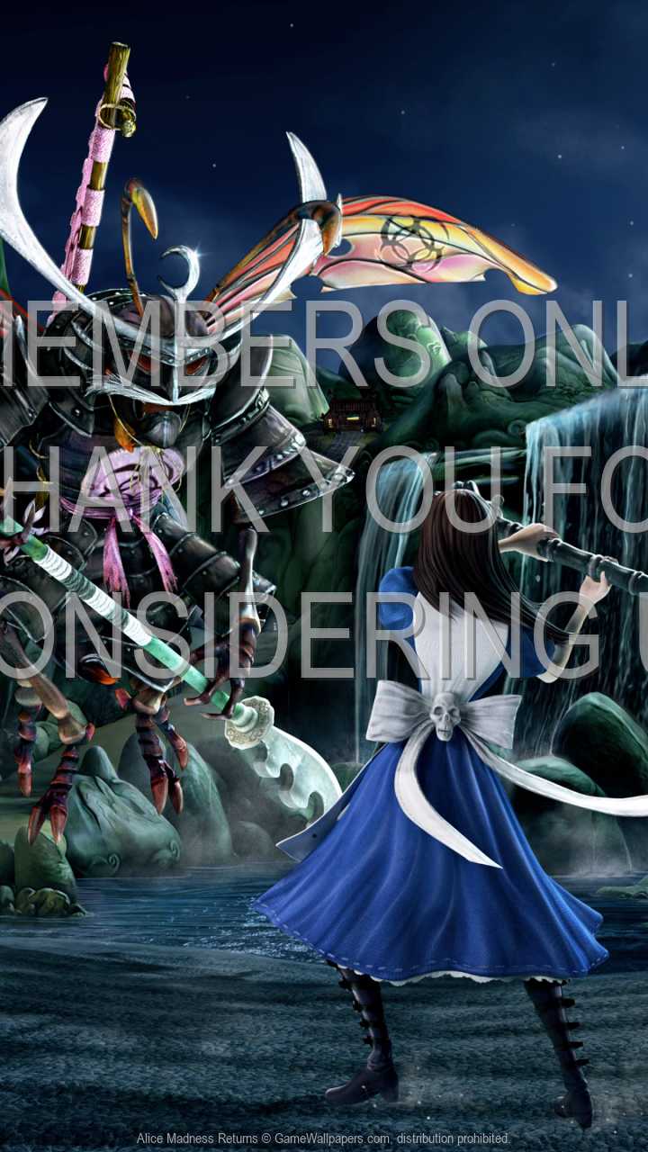 Alice: Madness Returns 720p Vertical Mobiele achtergrond 04