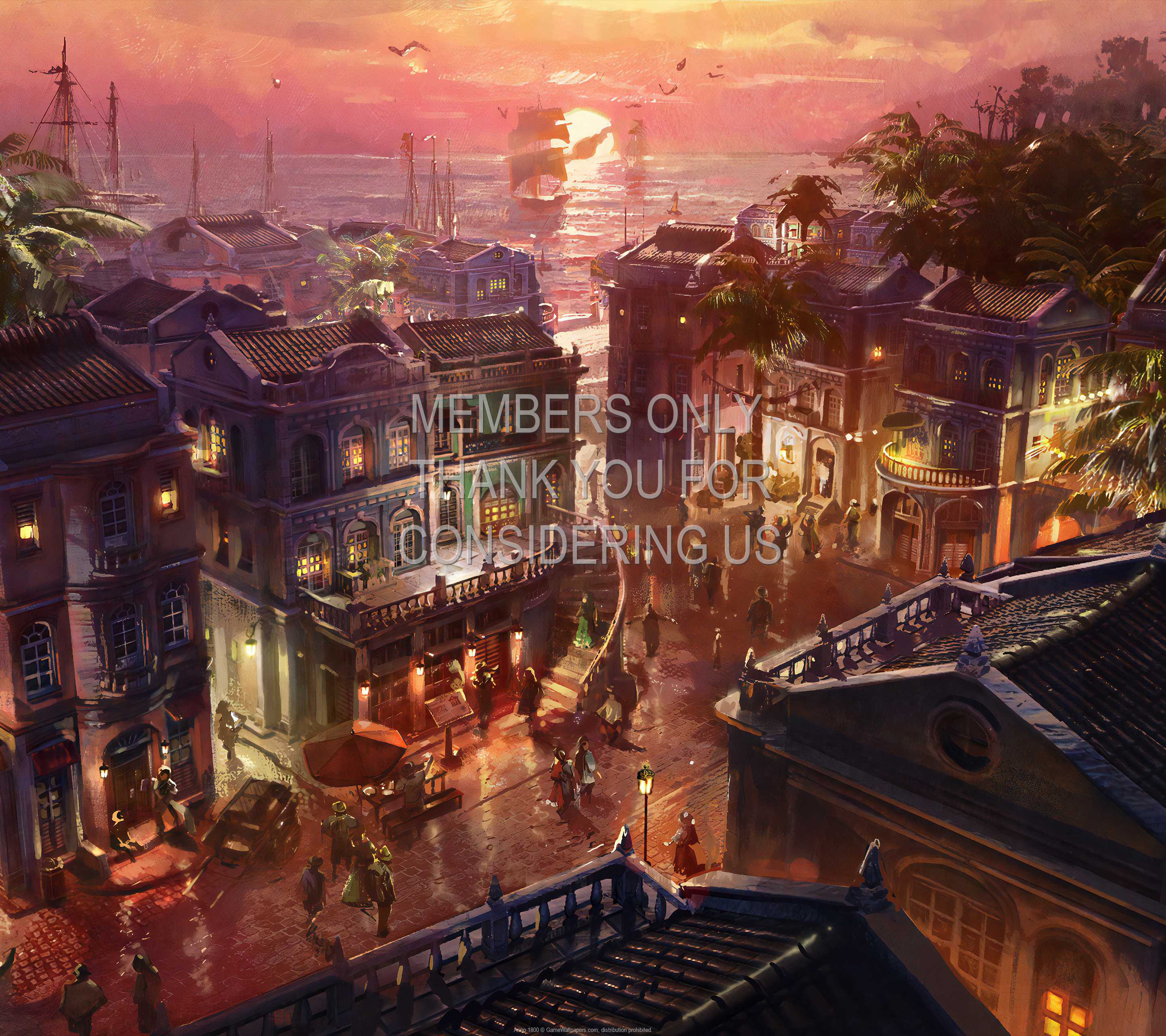 Anno 1800 1440p Horizontal Mobile wallpaper or background 03
