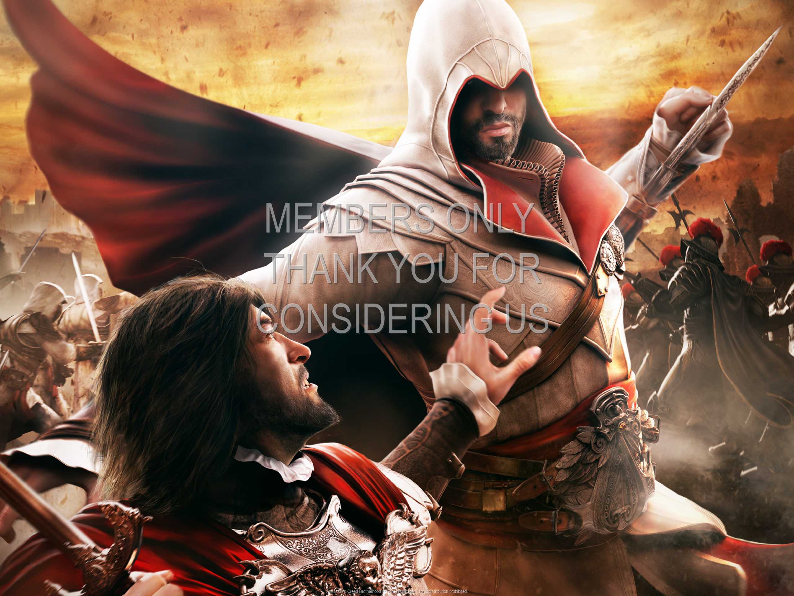 Assassin's Creed: Brotherhood 1080p Horizontal Handy Hintergrundbild 03