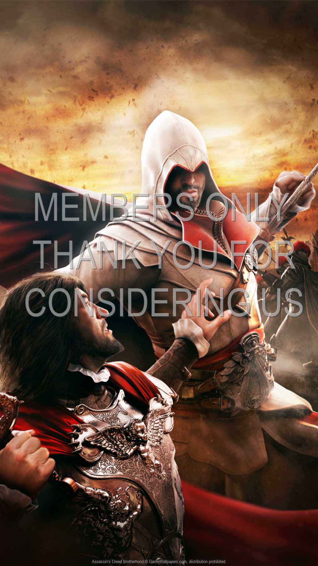 Assassin's Creed: Brotherhood 1080p Vertical Mobile fond d'cran 03