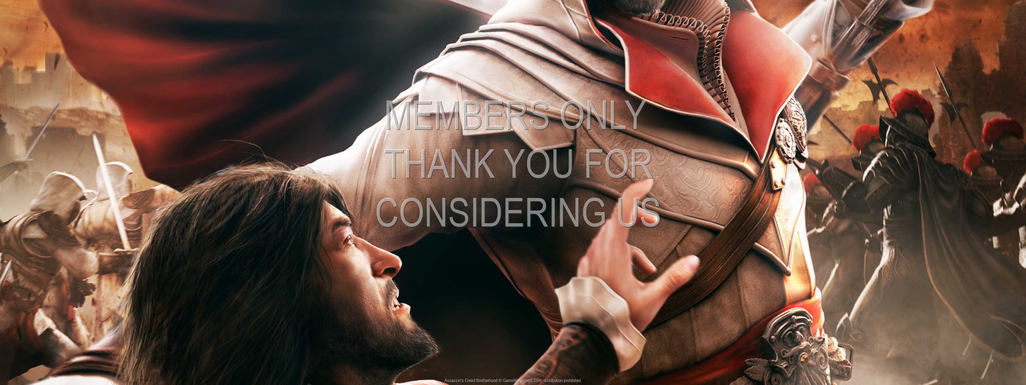 Assassin's Creed: Brotherhood 720p Horizontal Mobiele achtergrond 03