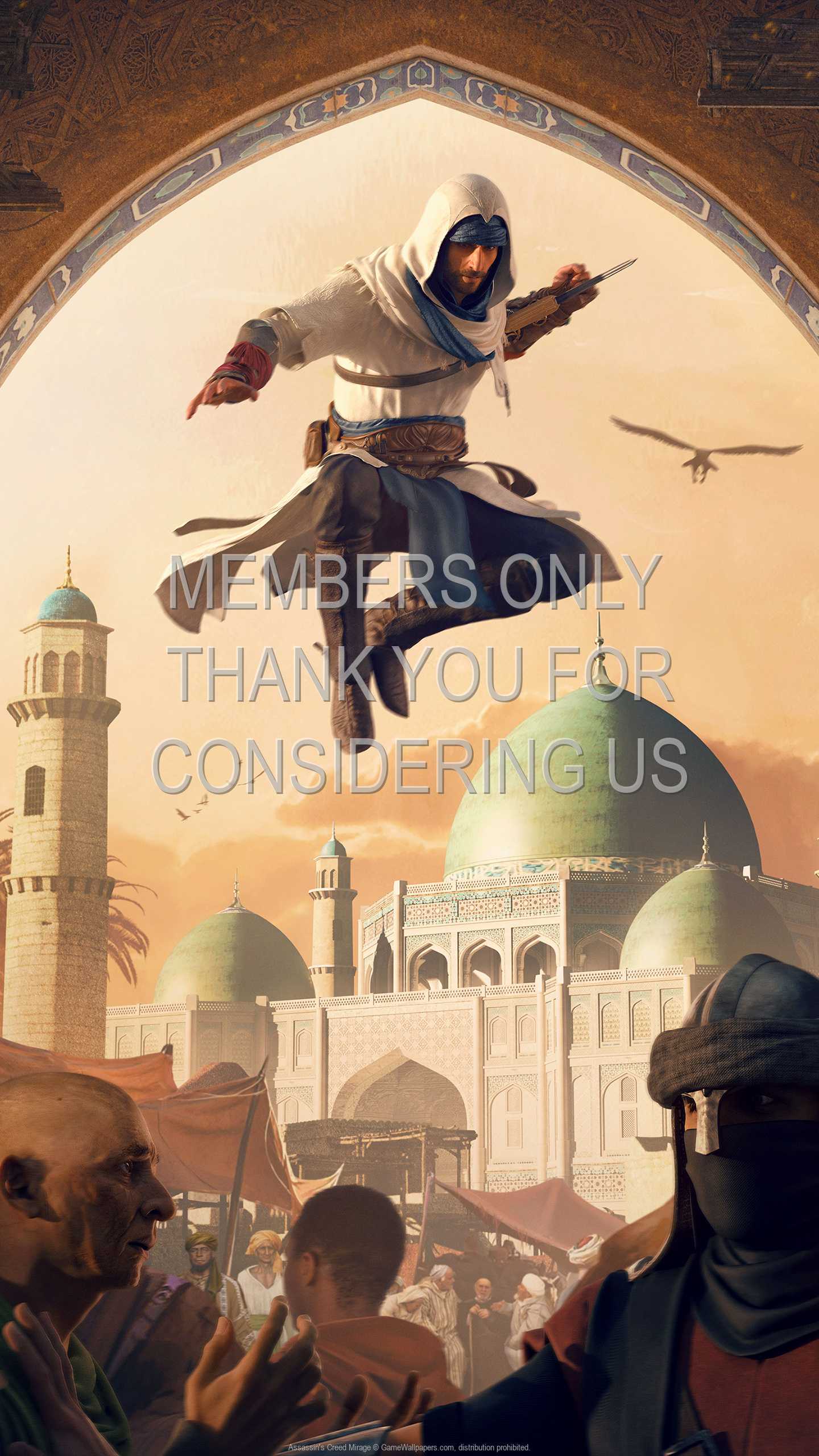 Assassin's Creed: Mirage 1440p Vertical Handy Hintergrundbild 01