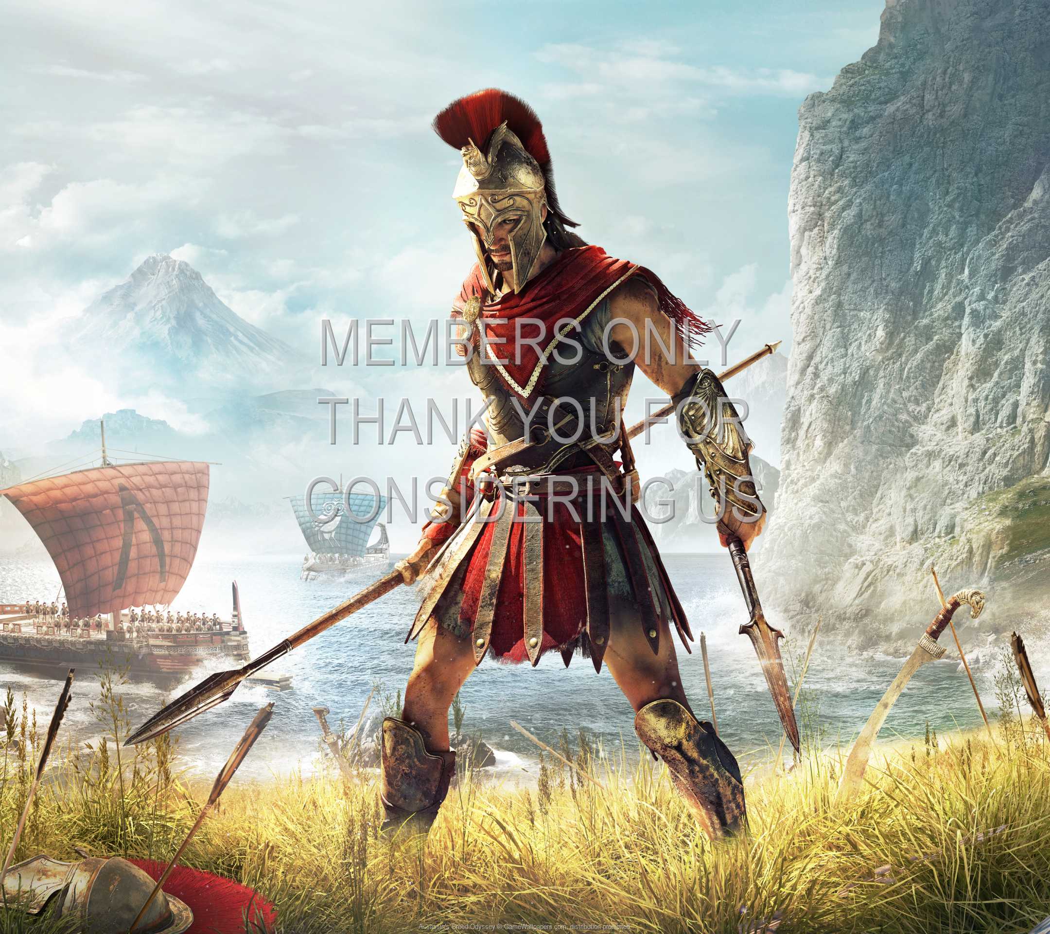 Assassin's Creed: Odyssey 1080p Horizontal Mobile wallpaper or background 01