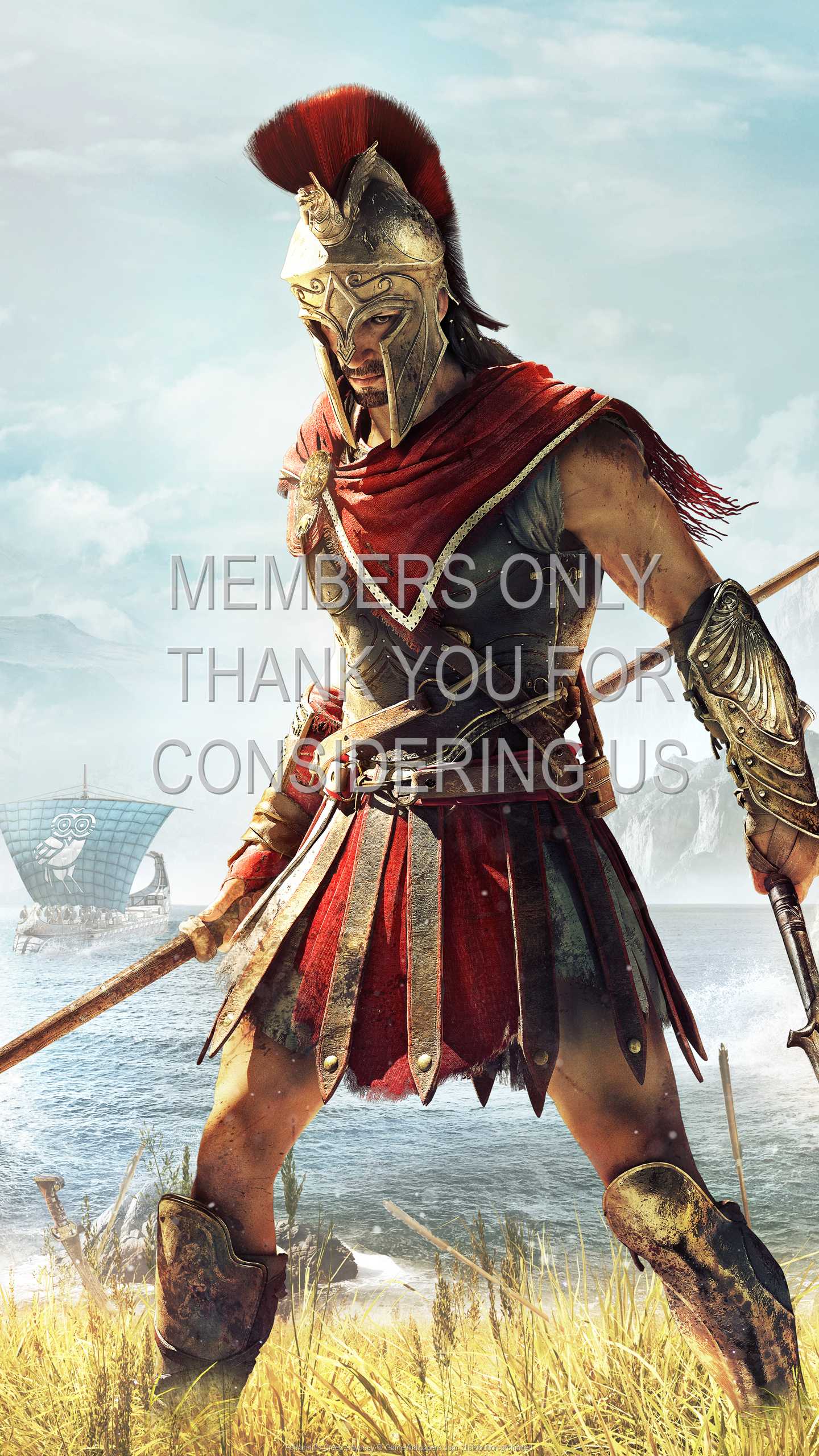 Assassin's Creed: Odyssey 1440p Vertical Mvil fondo de escritorio 01