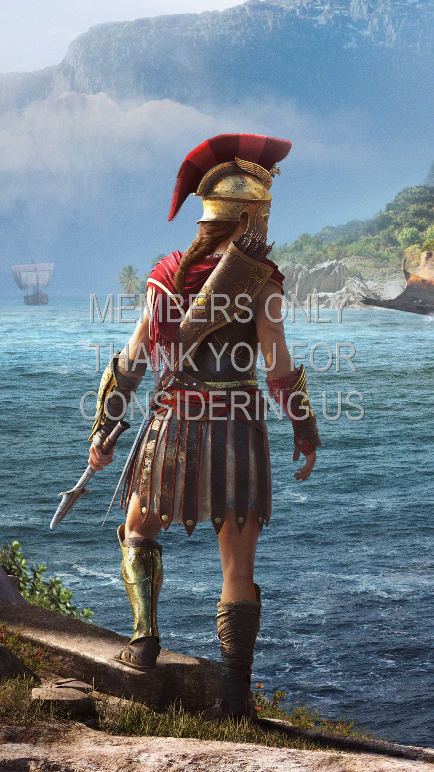 Assassin's Creed: Odyssey 1440p Vertical Handy Hintergrundbild 02
