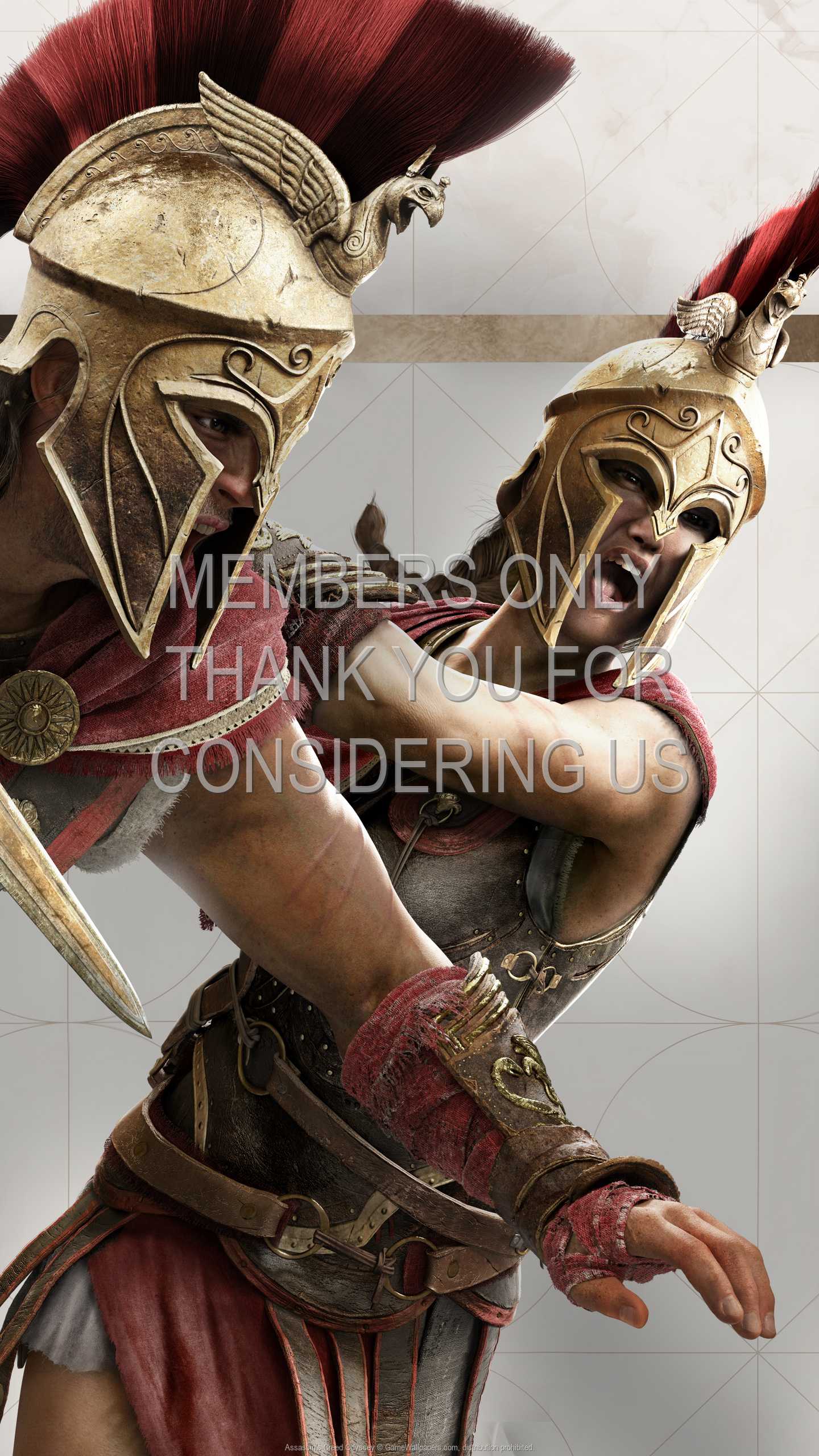 Assassin's Creed: Odyssey 1440p Vertical Handy Hintergrundbild 03