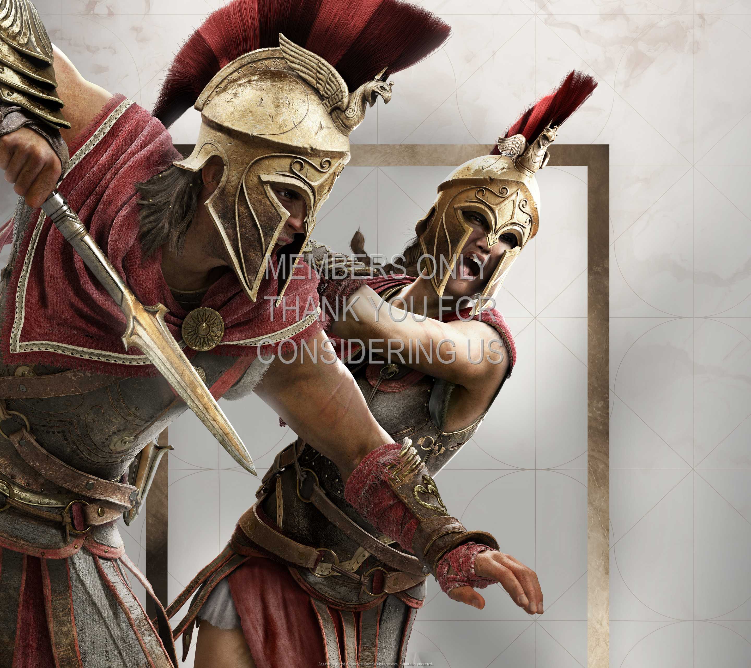 Assassin's Creed: Odyssey 1440p Horizontal Mobiele achtergrond 03