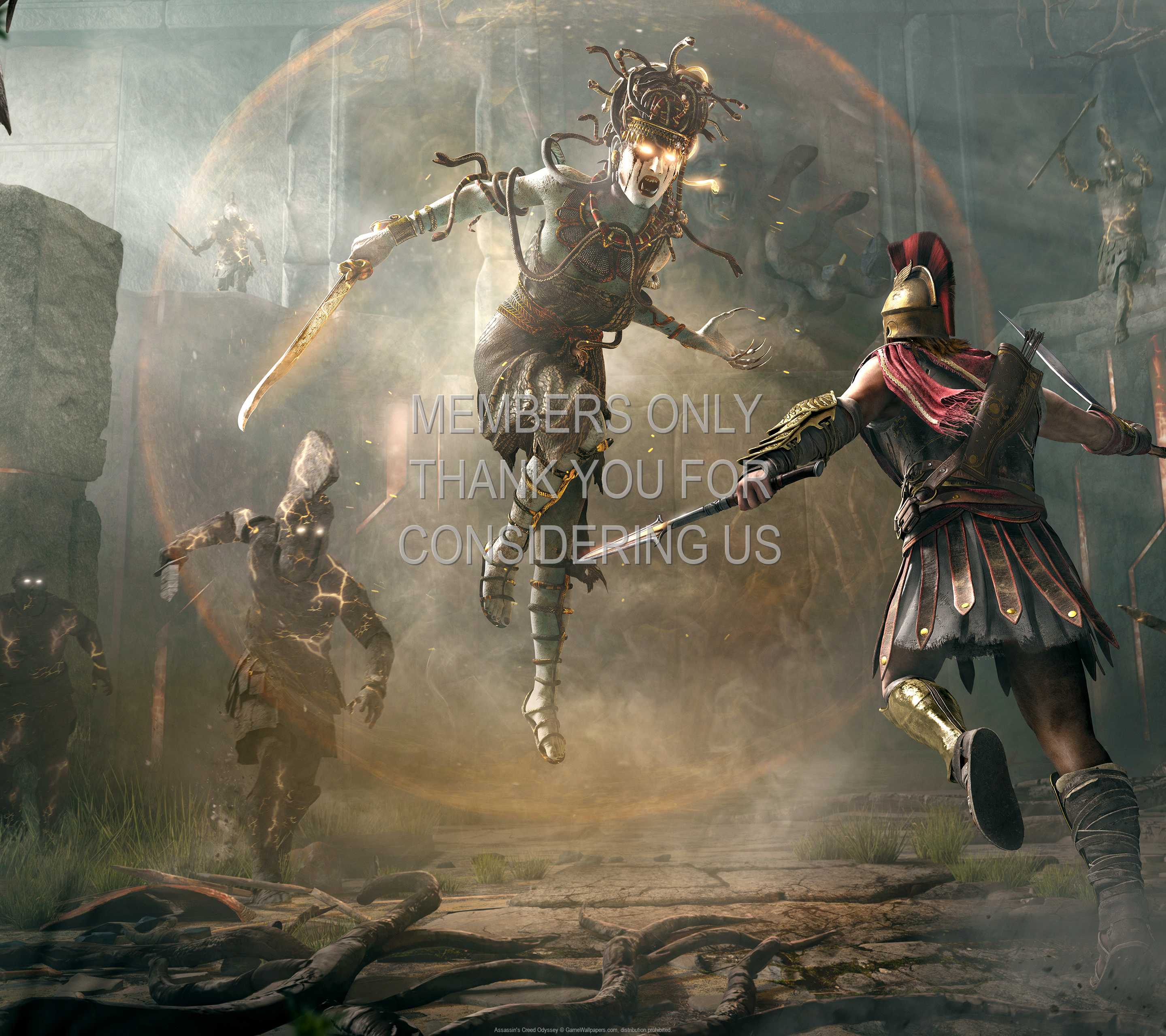 Assassin's Creed: Odyssey 1440p Horizontal Handy Hintergrundbild 06