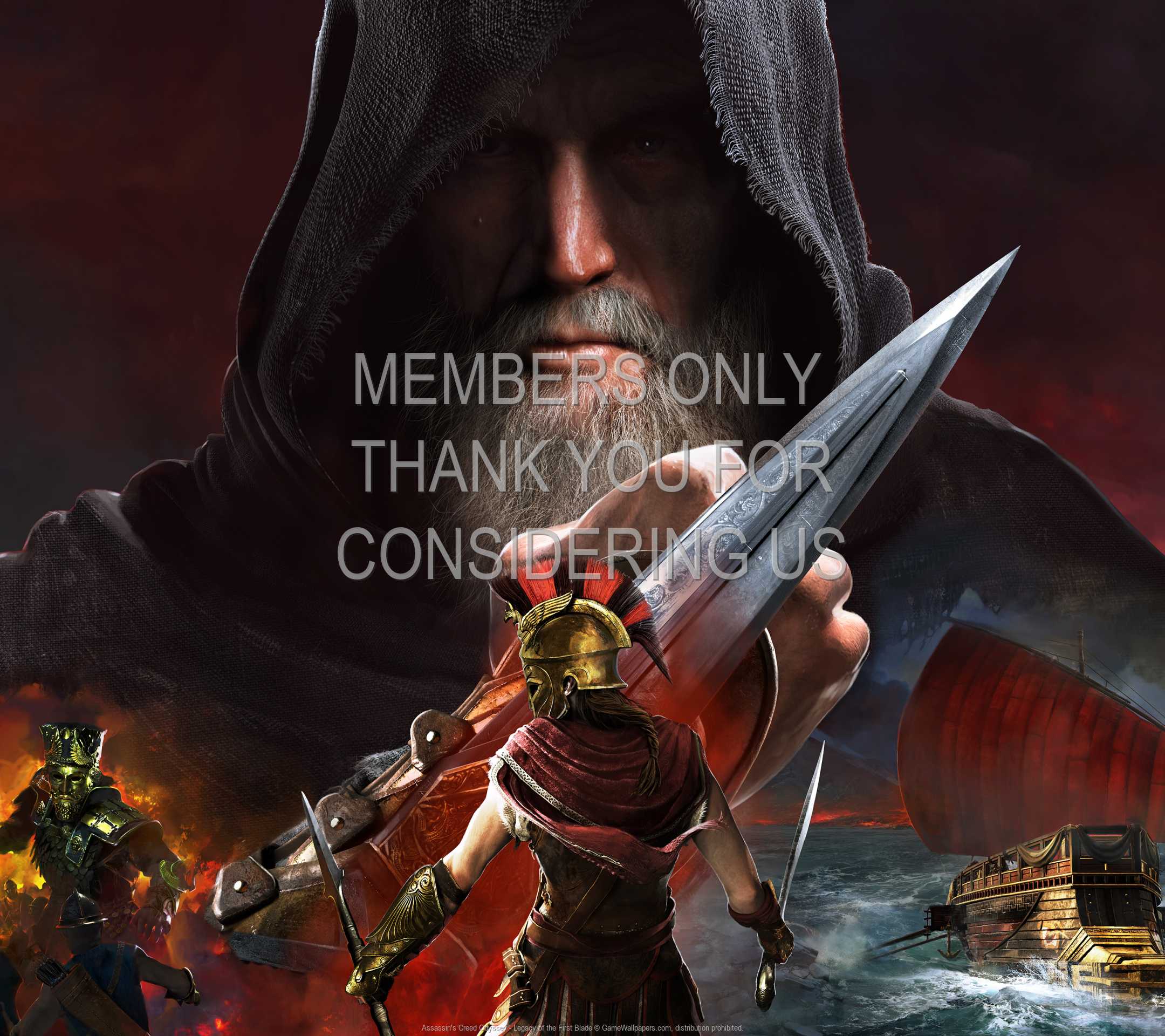 Assassin's Creed: Odyssey - Legacy of the First Blade 1080p Horizontal Handy Hintergrundbild 01