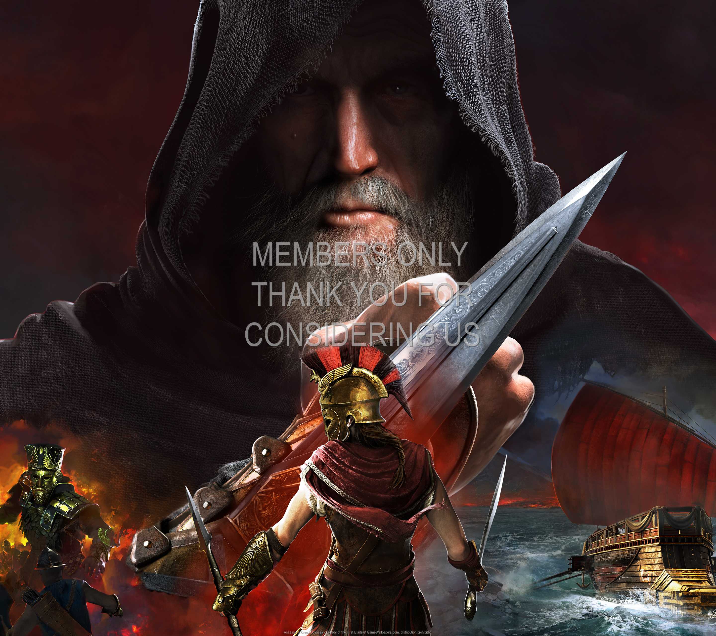 Assassin's Creed: Odyssey - Legacy of the First Blade 1440p Horizontal Mvil fondo de escritorio 01