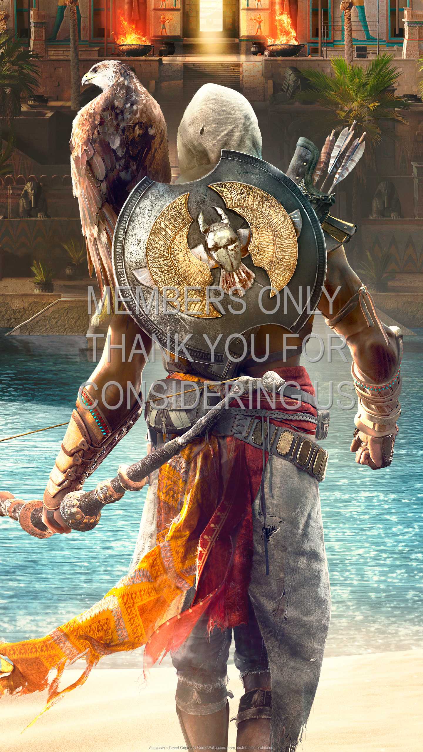 Assassin's Creed: Origins 1440p Vertical Mobile wallpaper or background 01