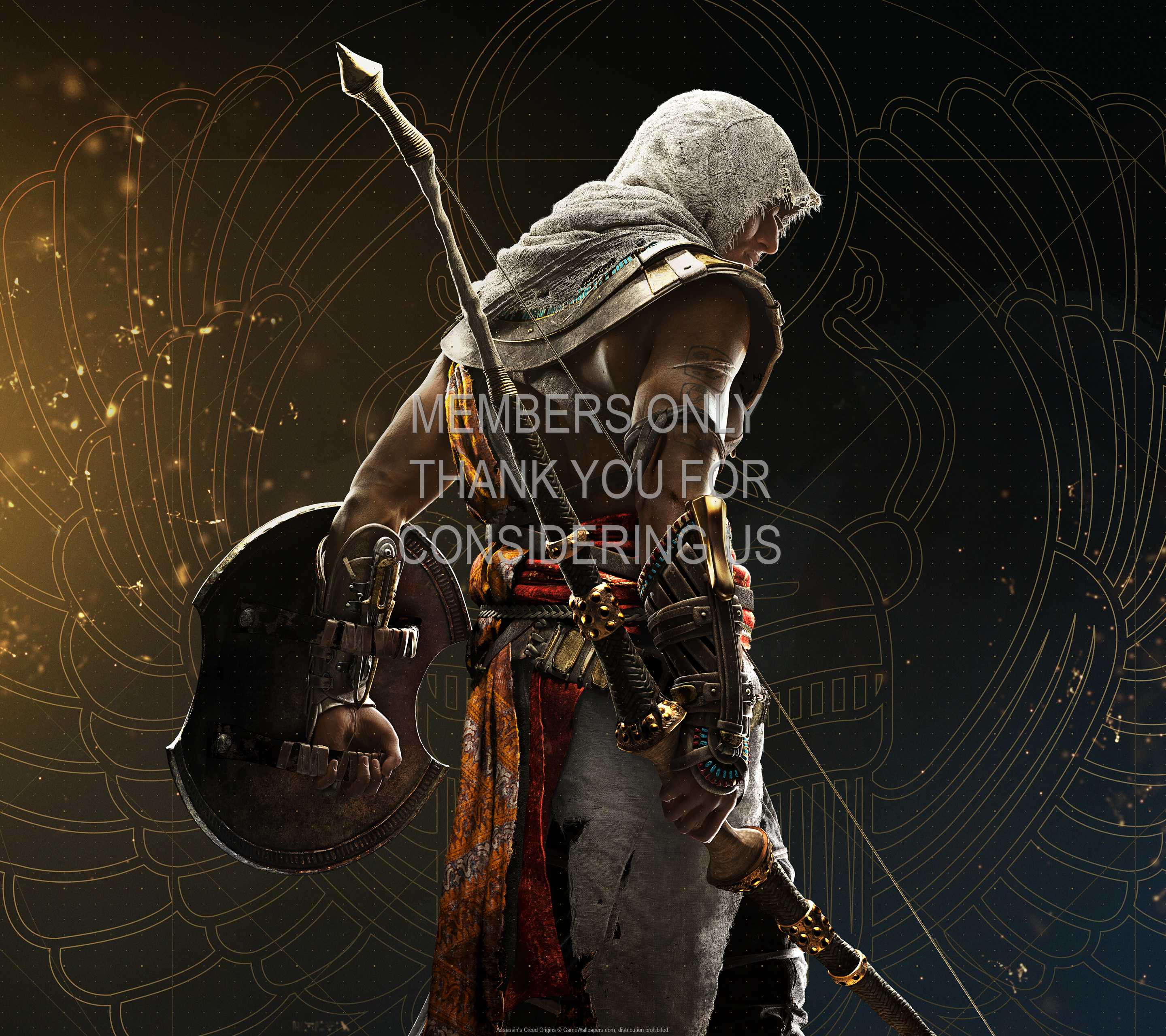 Assassin's Creed: Origins 1440p Horizontal Handy Hintergrundbild 06