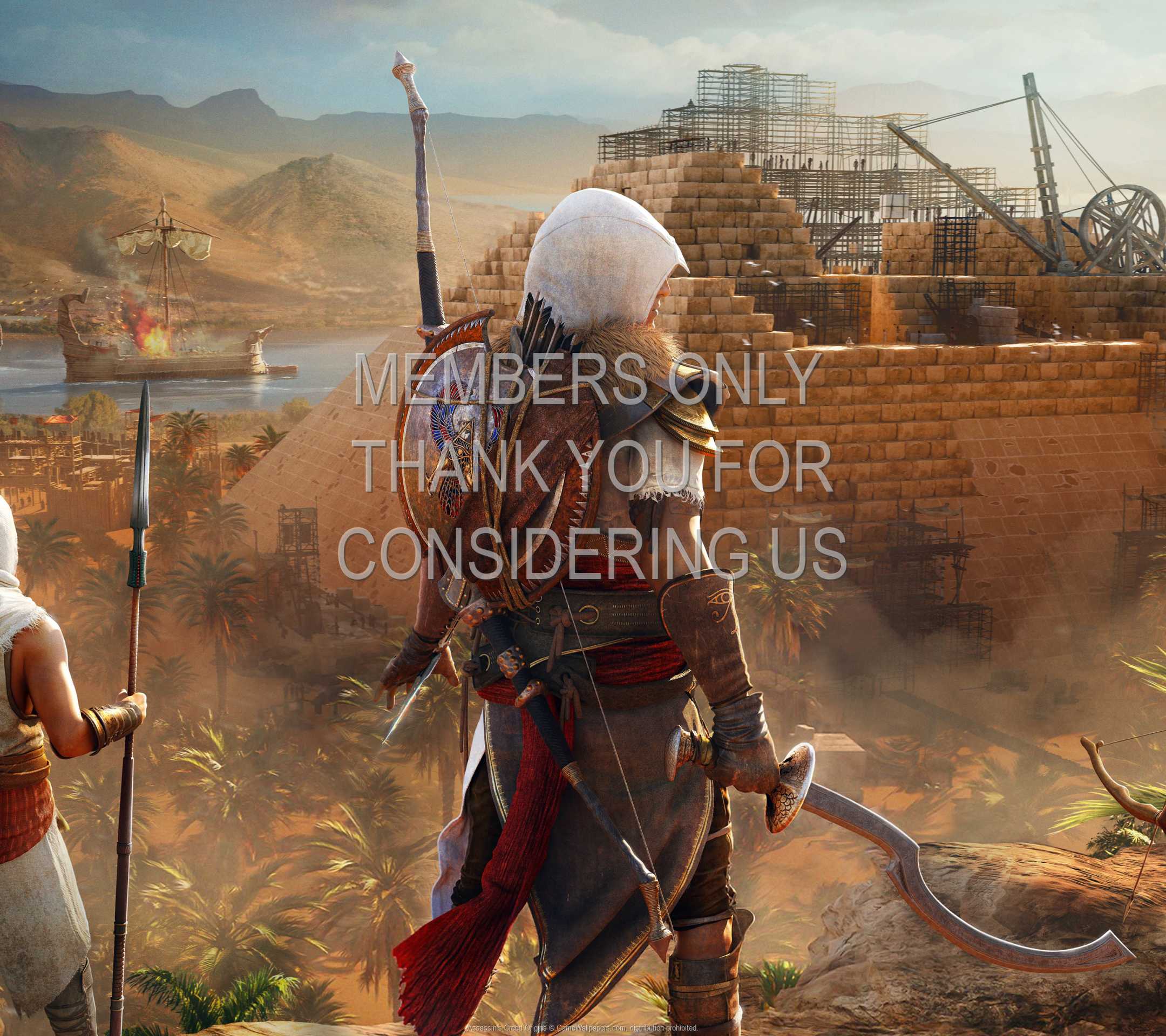 Assassin's Creed: Origins 1080p Horizontal Mobiele achtergrond 14