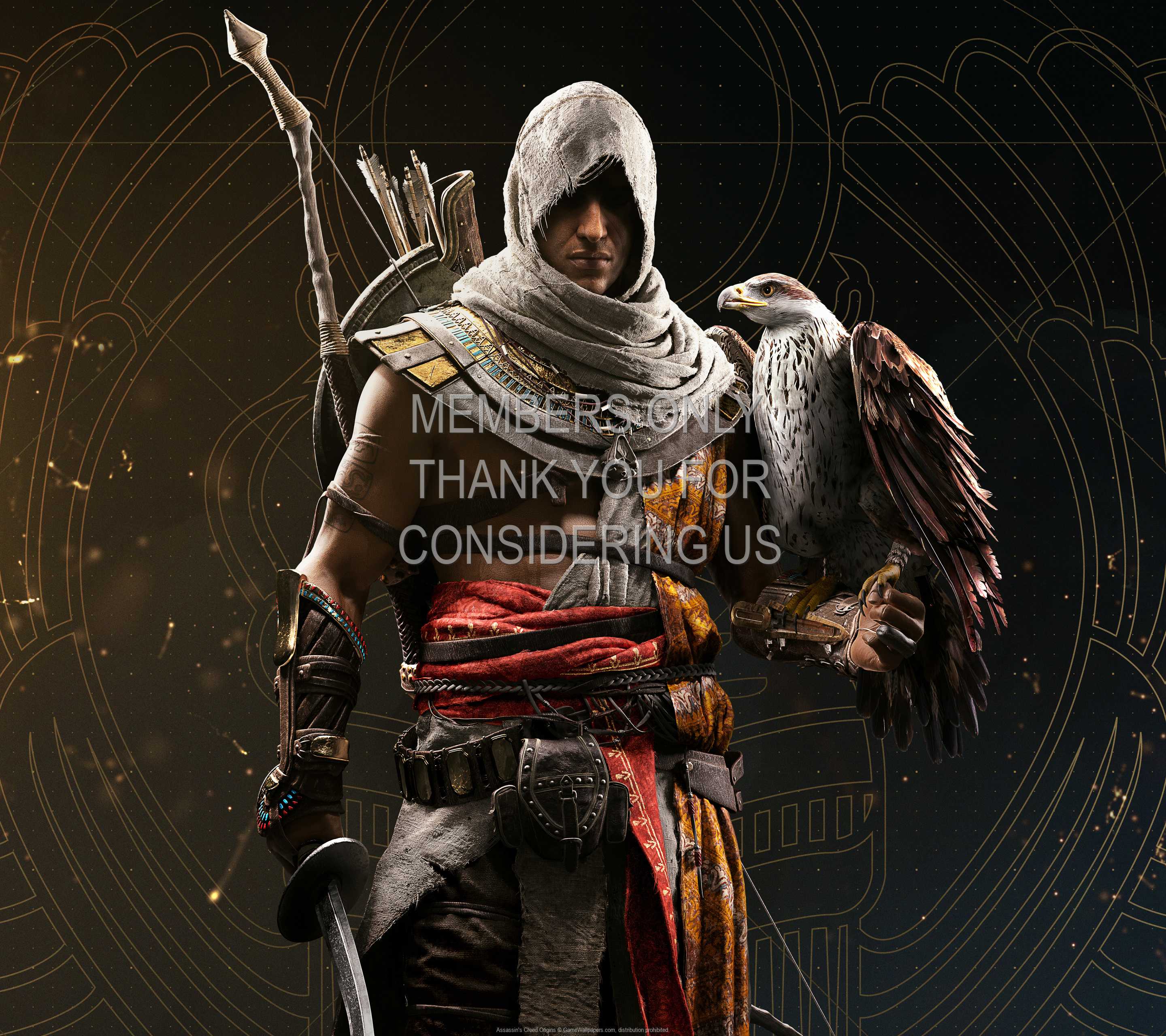 Assassin's Creed: Origins 1440p Horizontal Handy Hintergrundbild 18