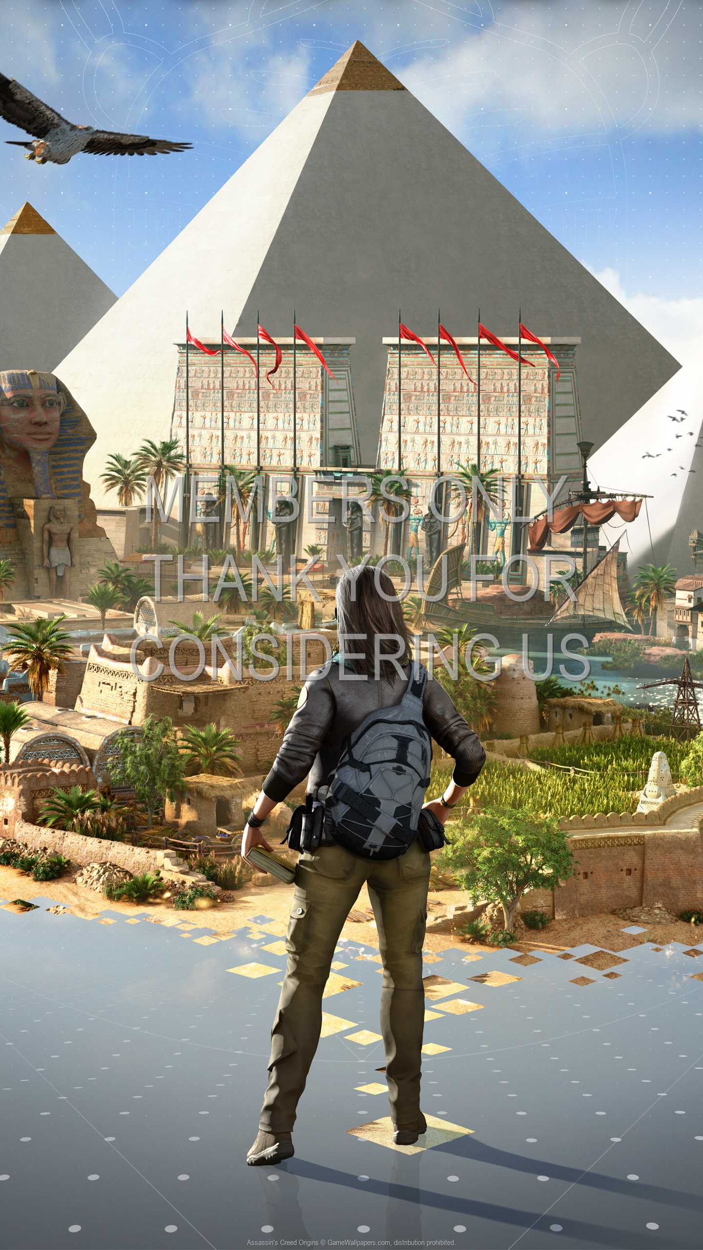 Assassin's Creed: Origins 1440p Vertical Mvil fondo de escritorio 20