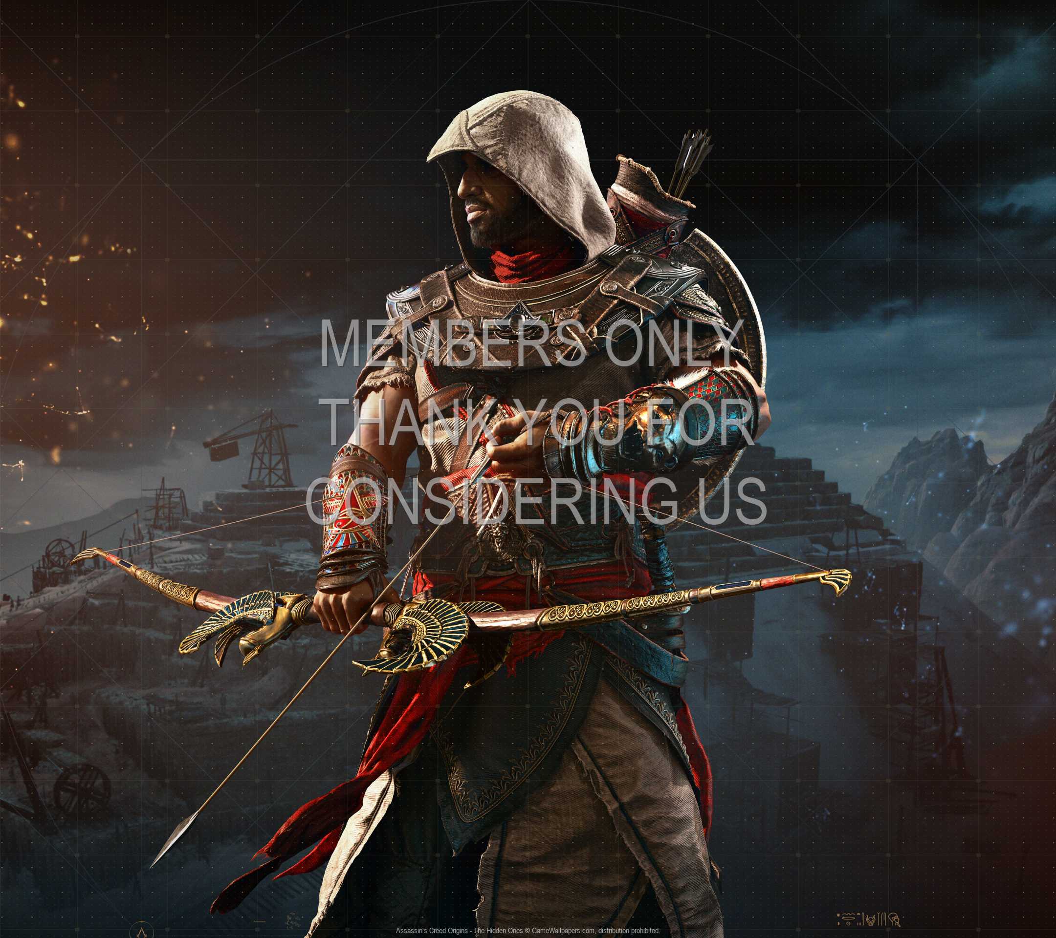 Assassin's Creed: Origins - The Hidden Ones 1080p Horizontal Mobiele achtergrond 01