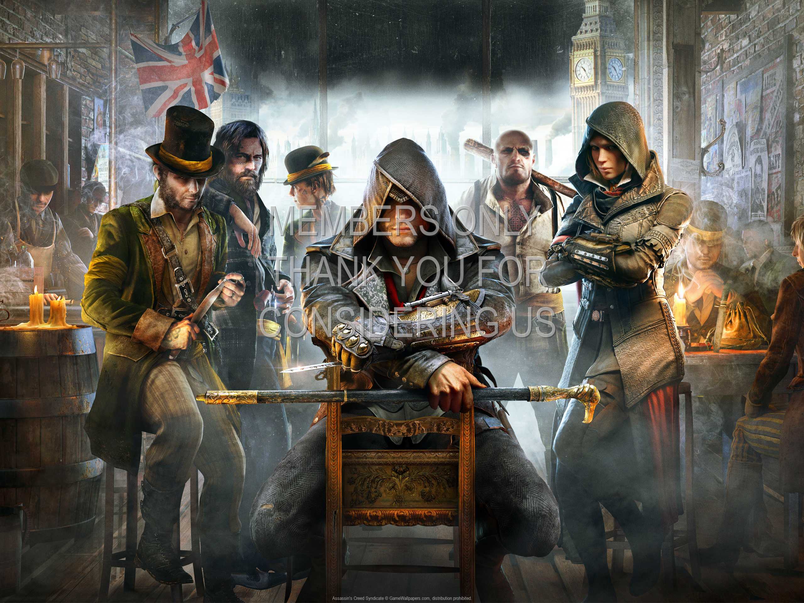 Assassin's Creed: Syndicate 1080p Horizontal Mobiele achtergrond 02