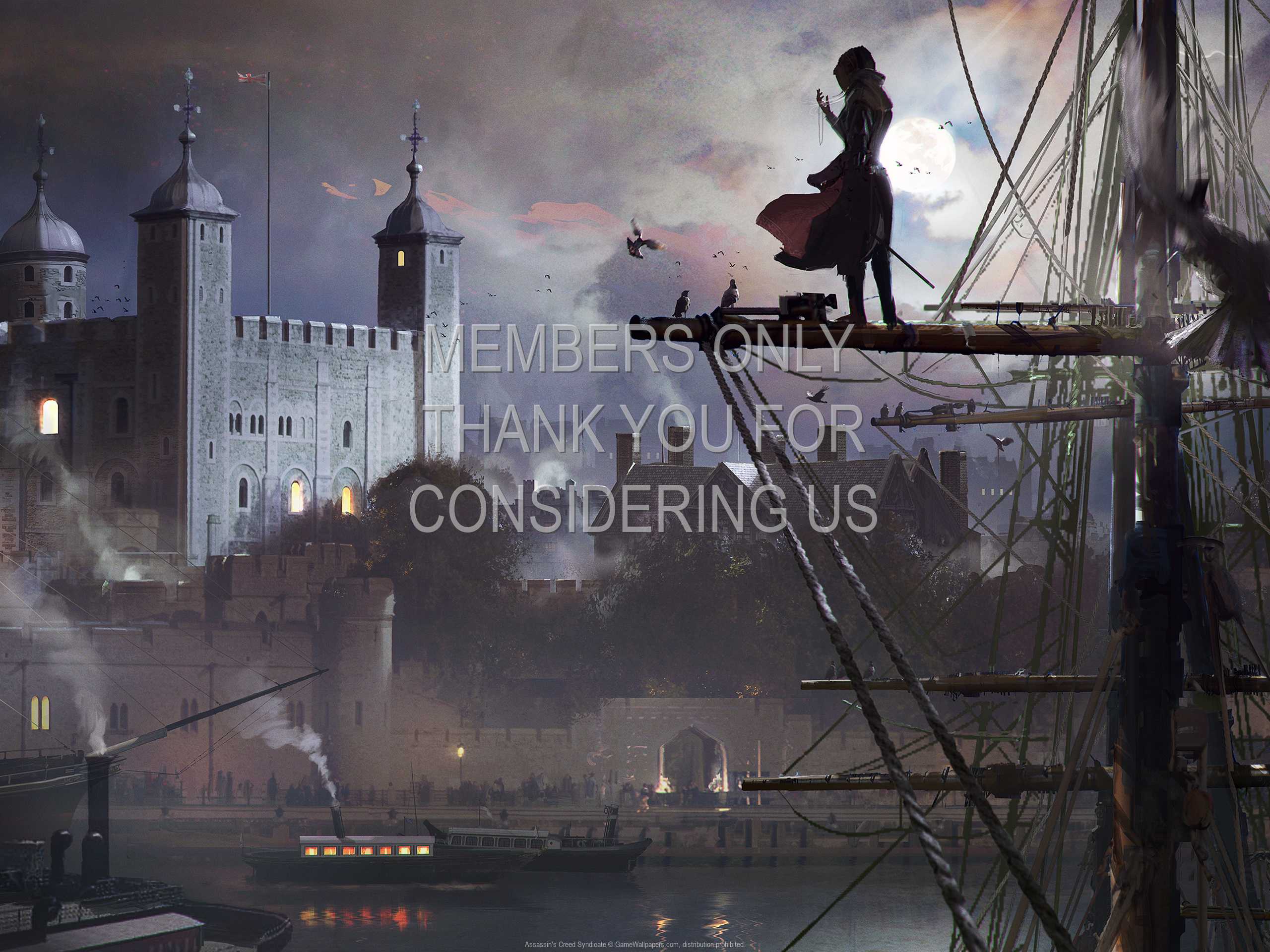 Assassin's Creed: Syndicate 1080p Horizontal Mobiele achtergrond 22