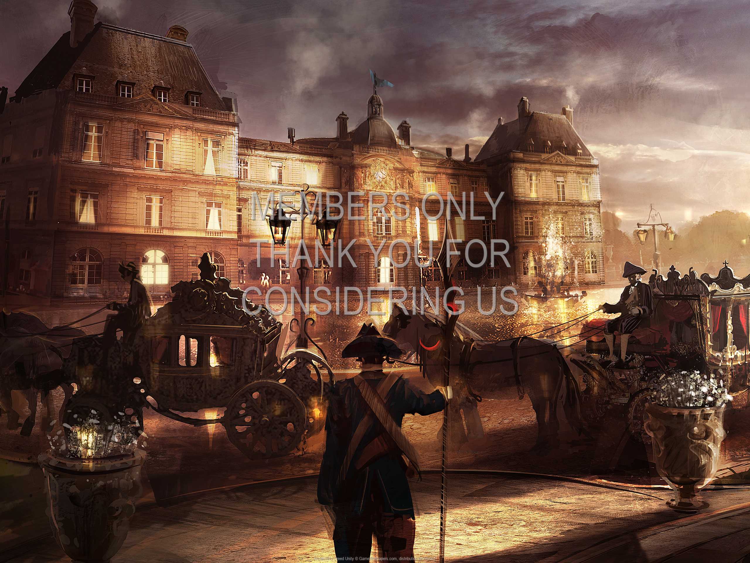 Assassin's Creed: Unity 1080p Horizontal Mobiele achtergrond 08
