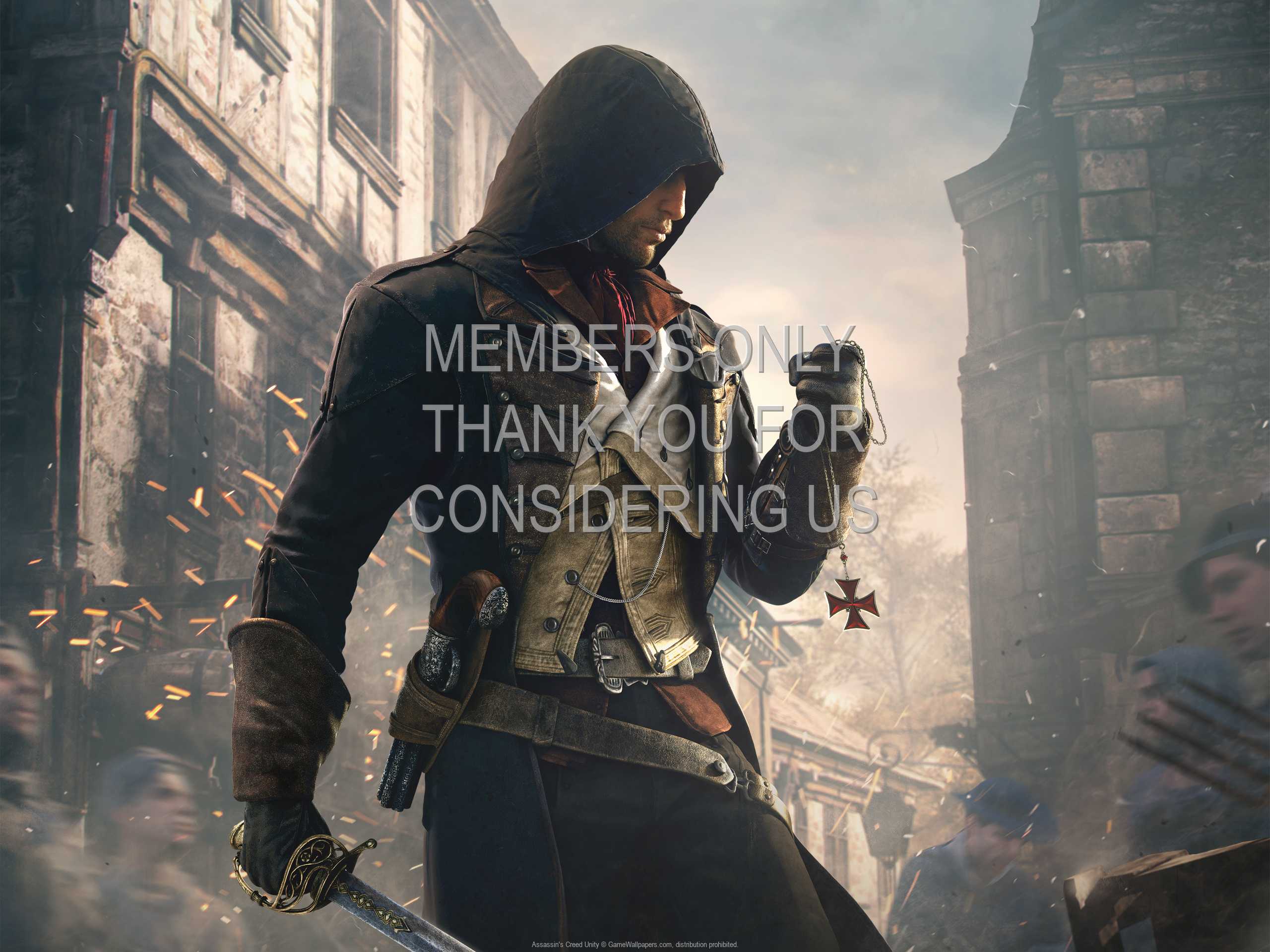 Assassin's Creed: Unity 1080p Horizontal Mobiele achtergrond 12