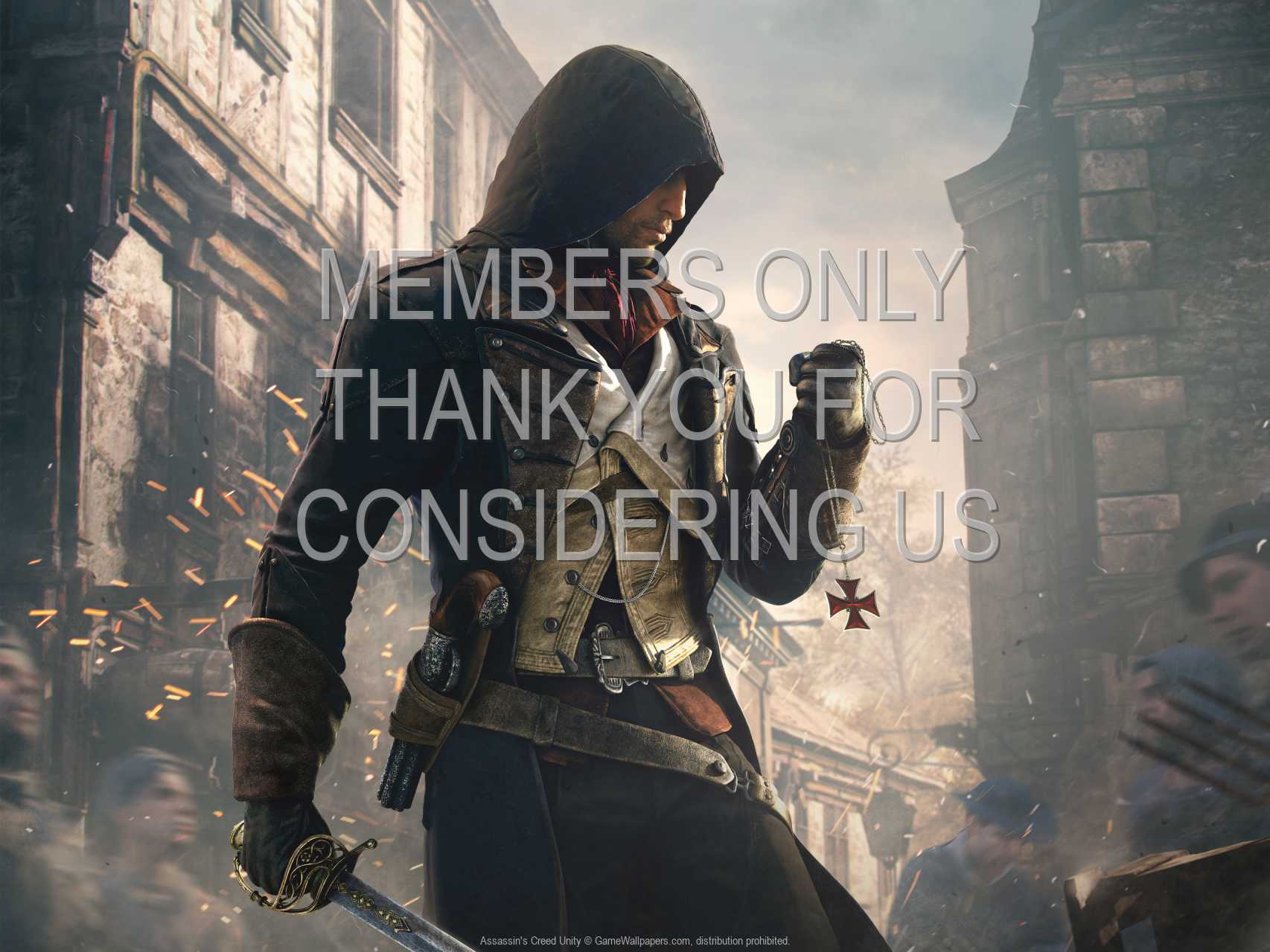 Assassin's Creed: Unity 720p Horizontal Mobiele achtergrond 12