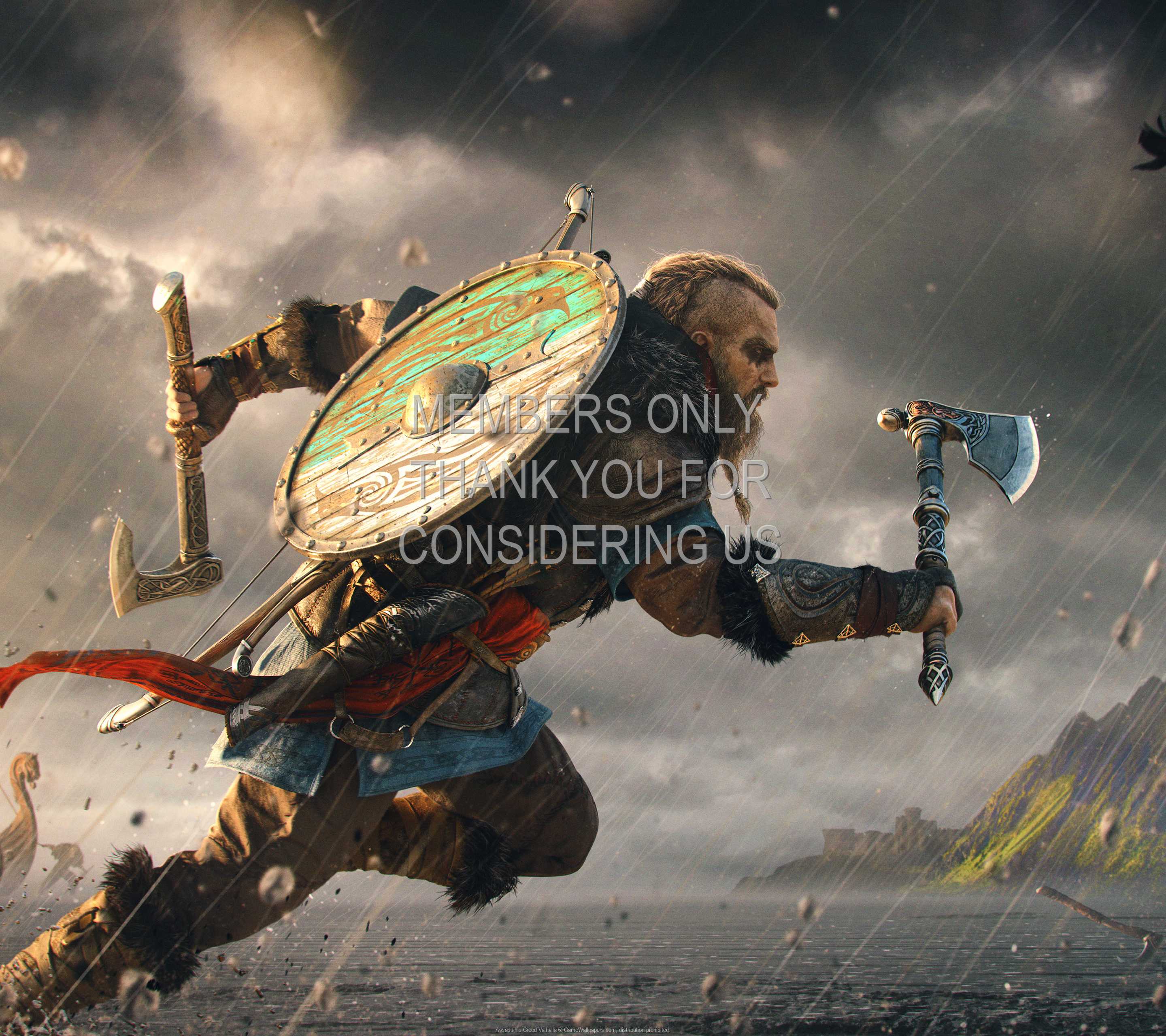 Assassin's Creed: Valhalla 1440p Horizontal Handy Hintergrundbild 03