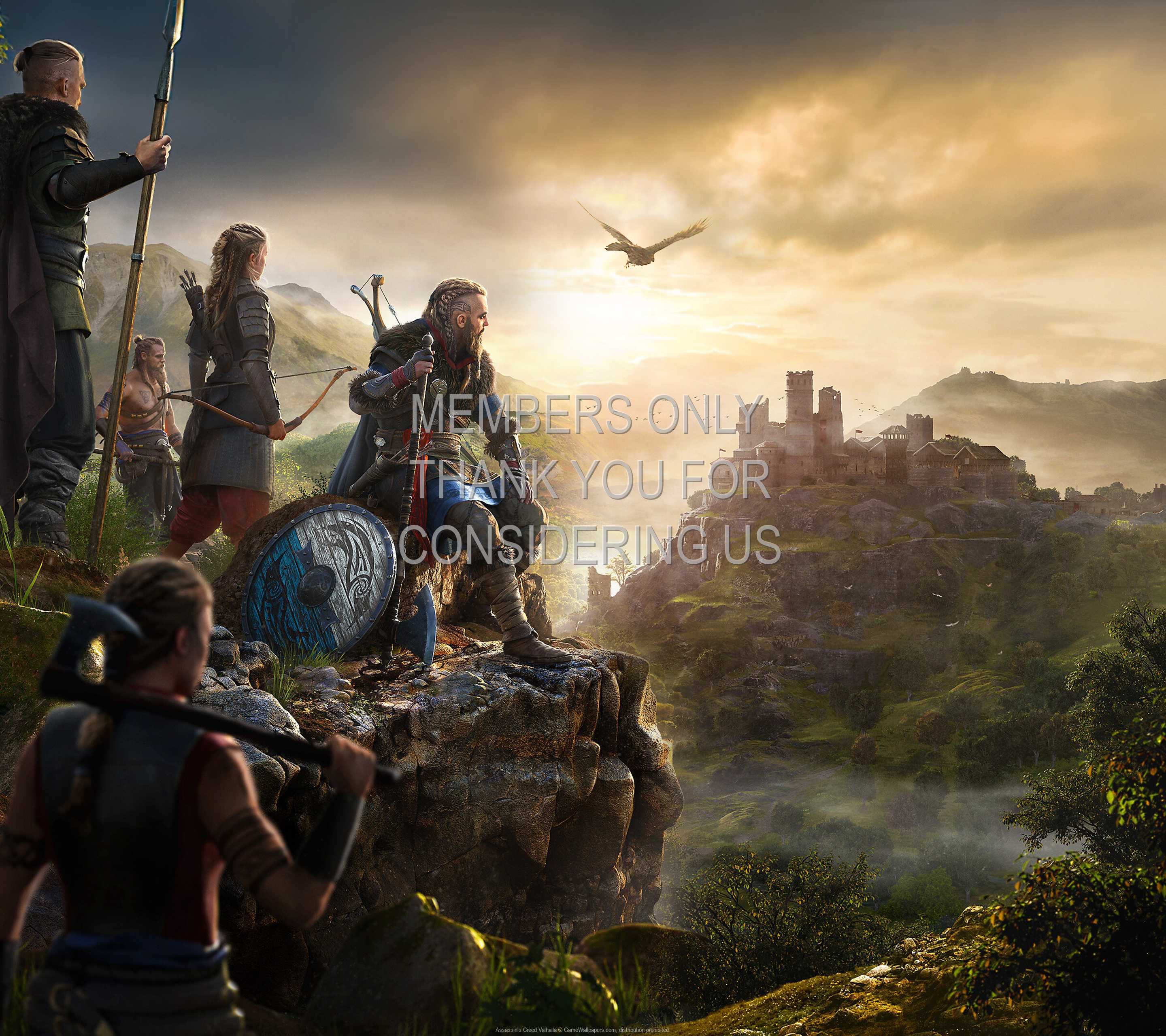 Assassin's Creed: Valhalla 1440p Horizontal Mobiele achtergrond 04