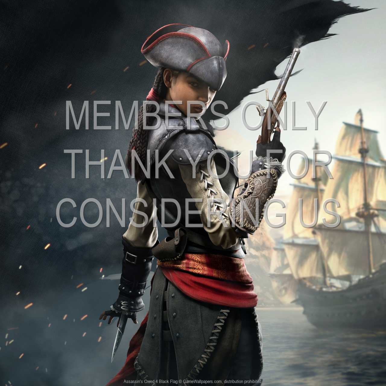 Assassin's Creed 4: Black Flag 720p Horizontal Mobiele achtergrond 07