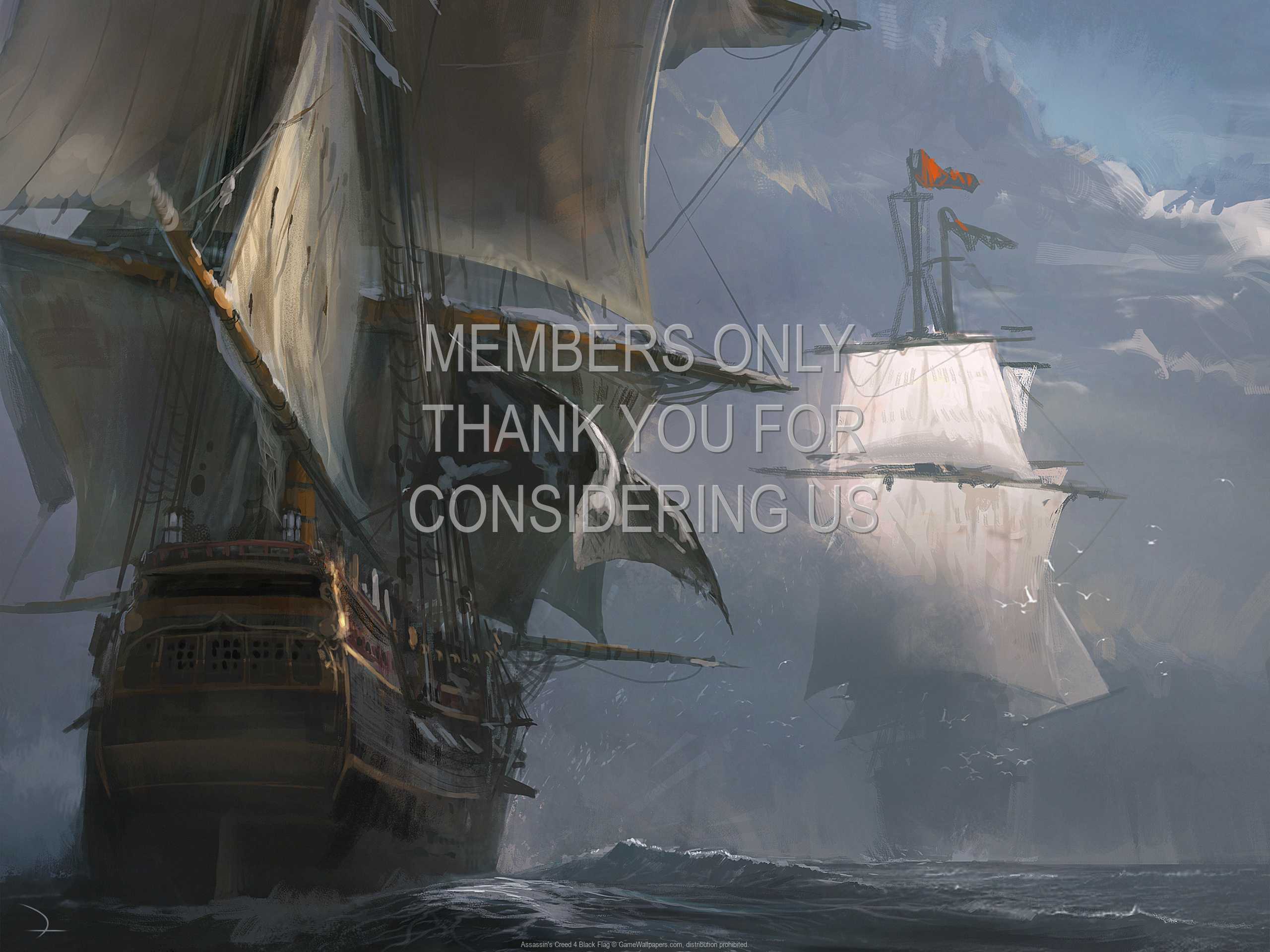 Assassin's Creed 4: Black Flag 1080p Horizontal Mobiele achtergrond 11
