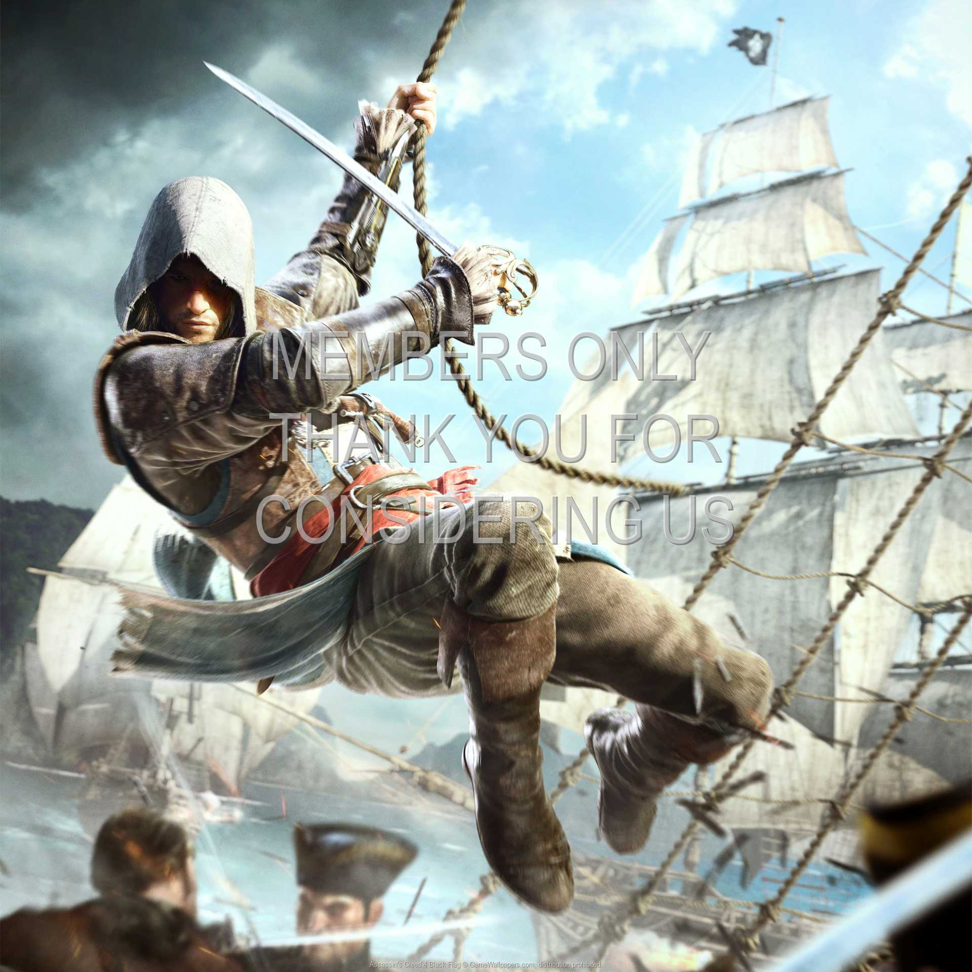 Assassin's Creed 4: Black Flag 1080p Horizontal Mobiele achtergrond 17