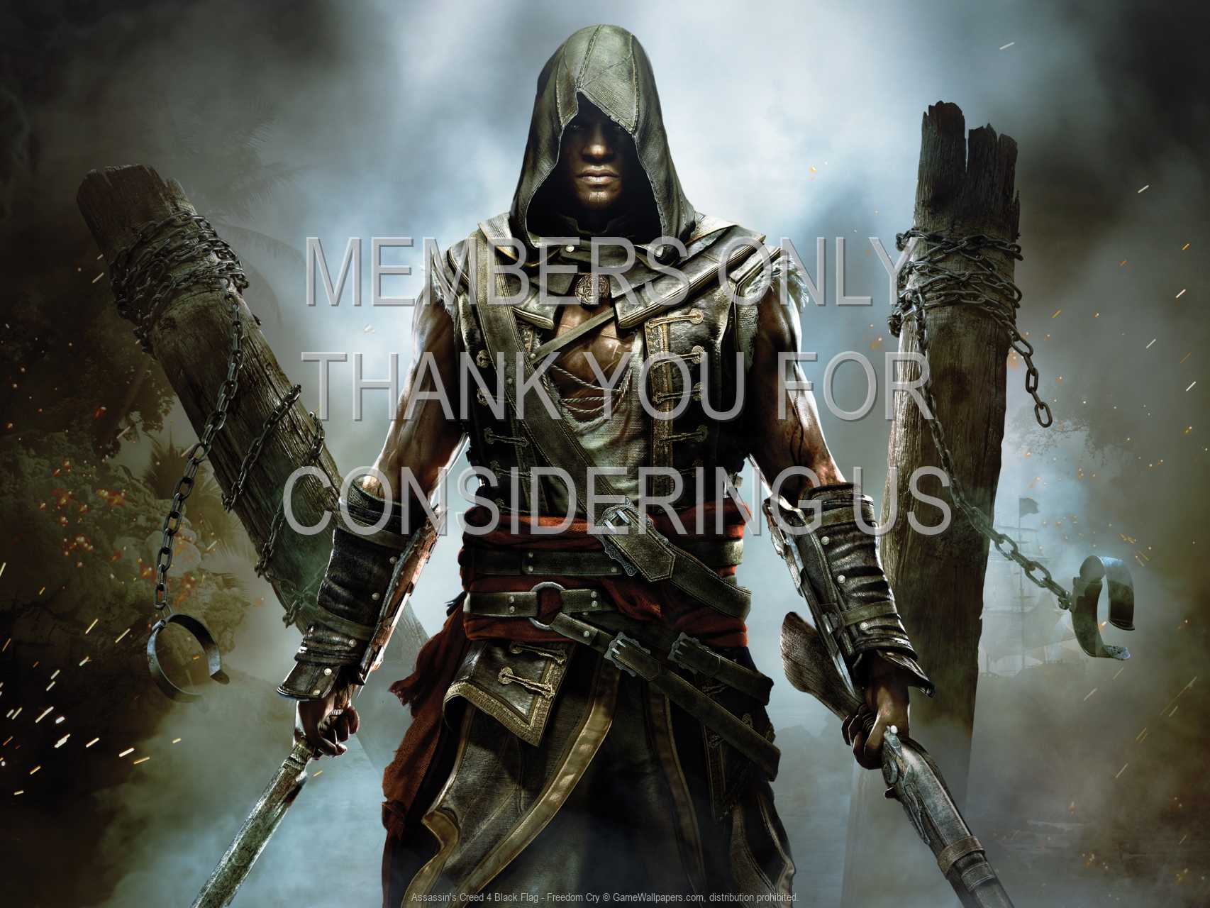 Assassin's Creed 4: Black Flag - Freedom Cry 720p Horizontal Mobiele achtergrond 01