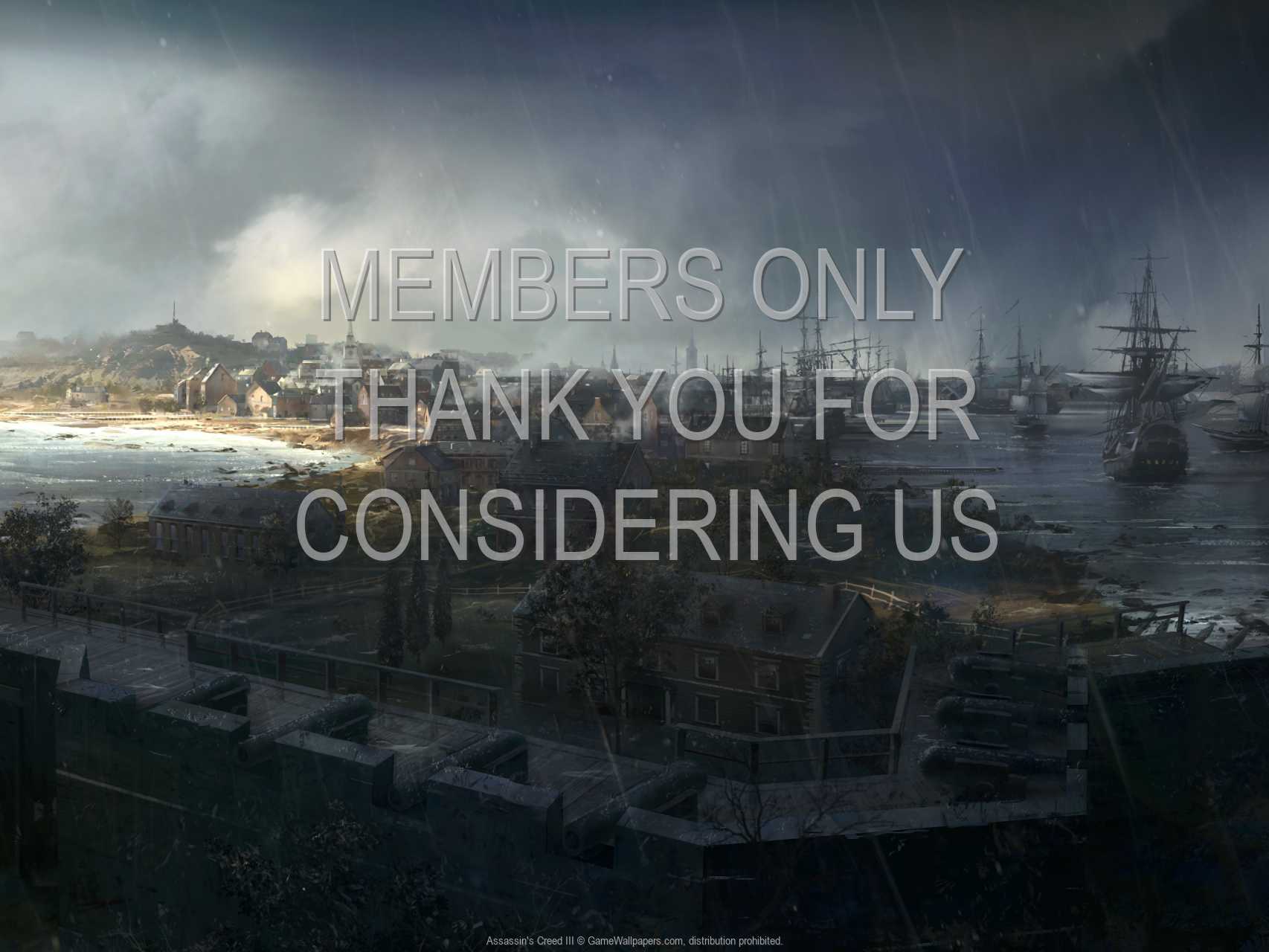 Assassin's Creed III 720p Horizontal Handy Hintergrundbild 01
