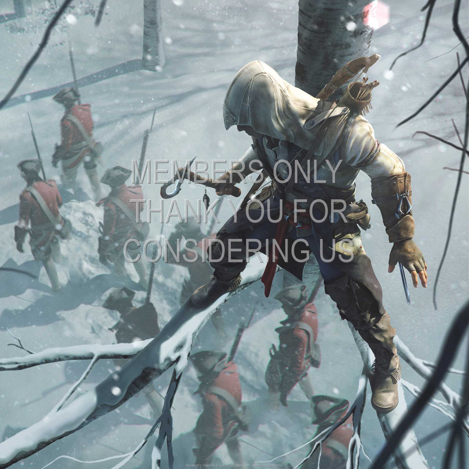 Assassin's Creed III 1080p Horizontal Mobiele achtergrond 03