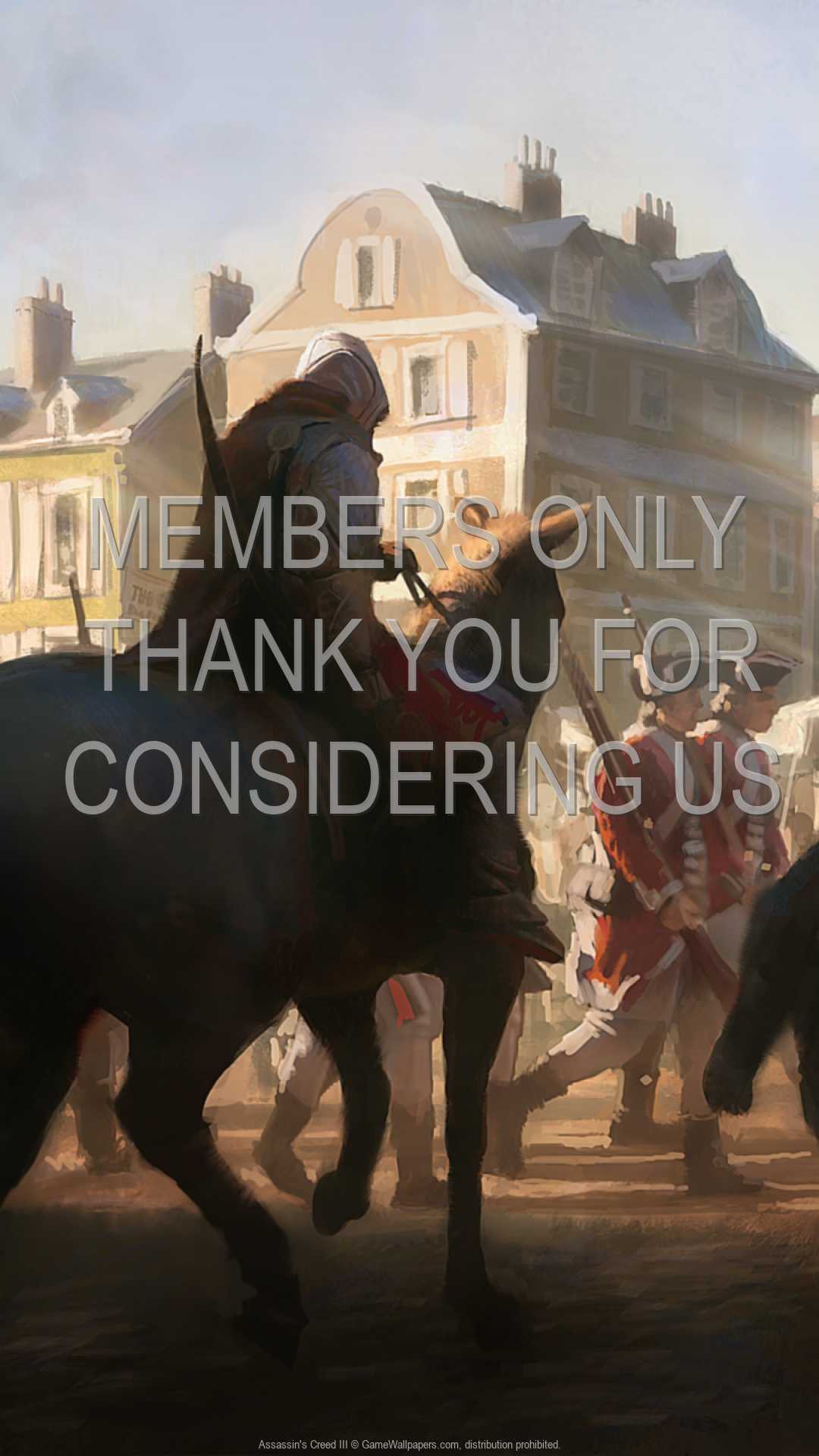 Assassin's Creed III 1080p Vertical Handy Hintergrundbild 09