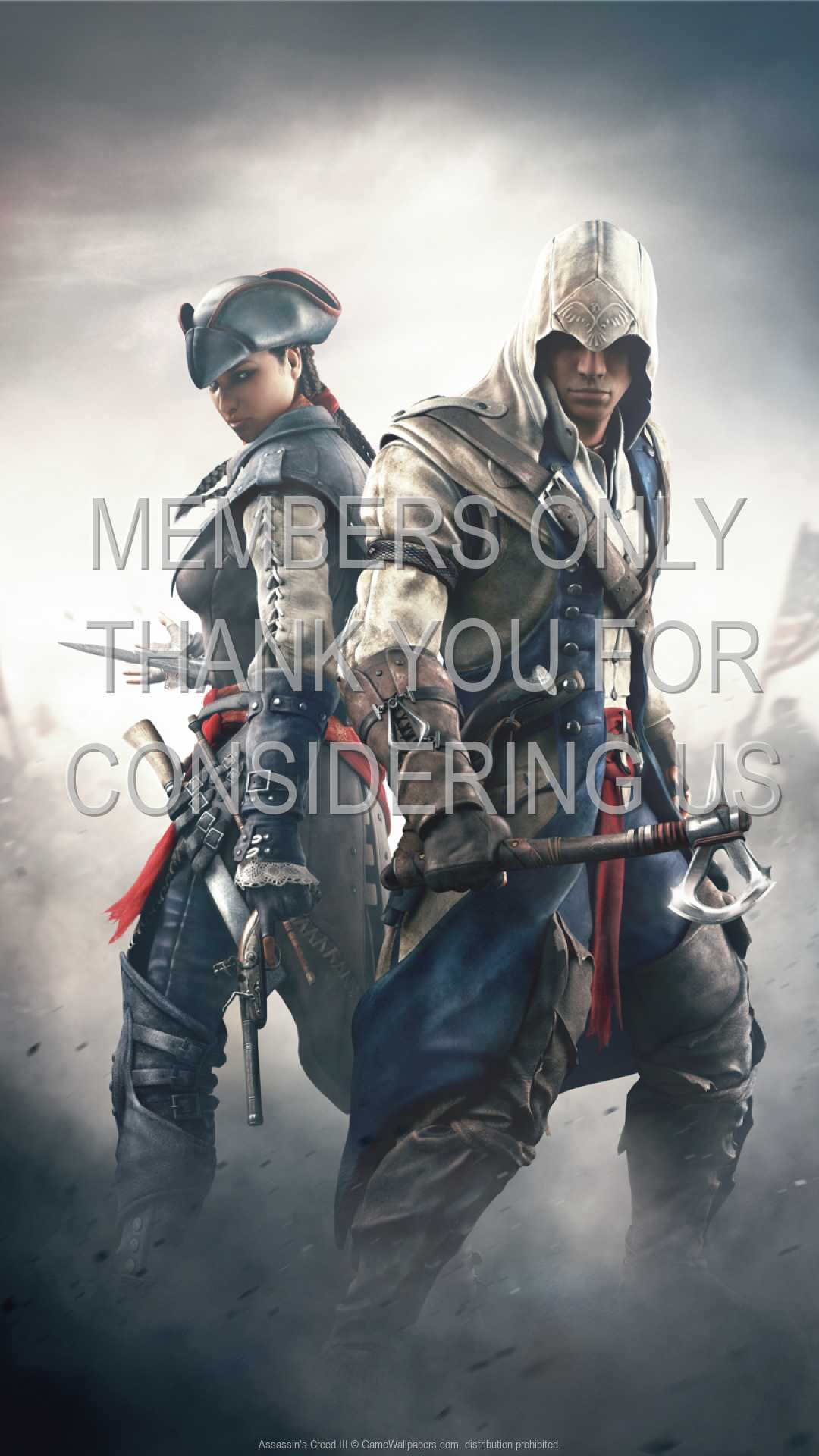 Assassin's Creed III 1080p Vertical Mobiele achtergrond 15
