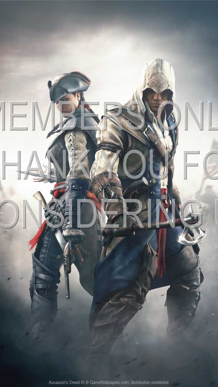 Assassin's Creed III 720p Vertical Mobiele achtergrond 15