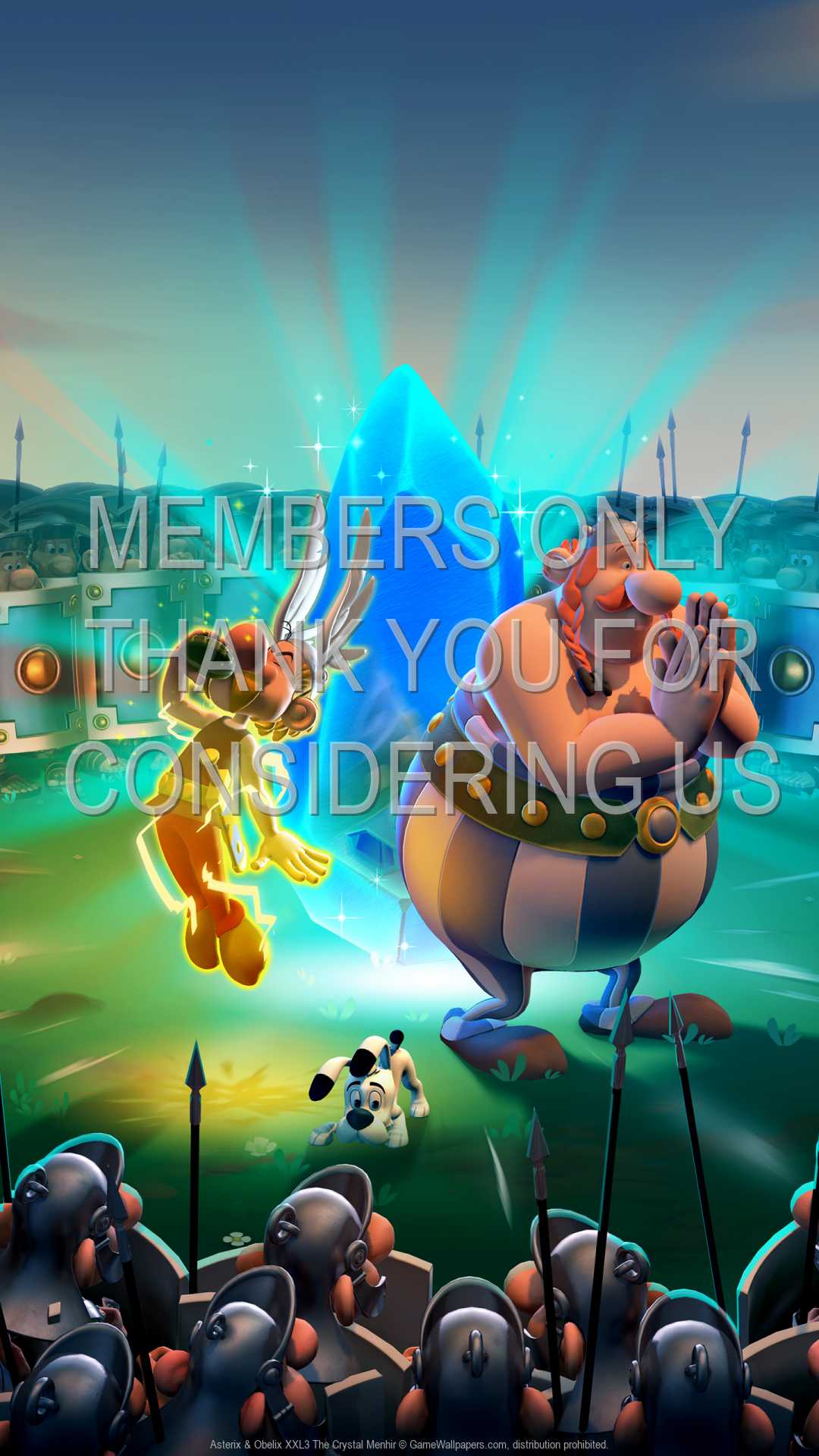 Asterix & Obelix XXL3: The Crystal Menhir 1080p Vertical Handy Hintergrundbild 01