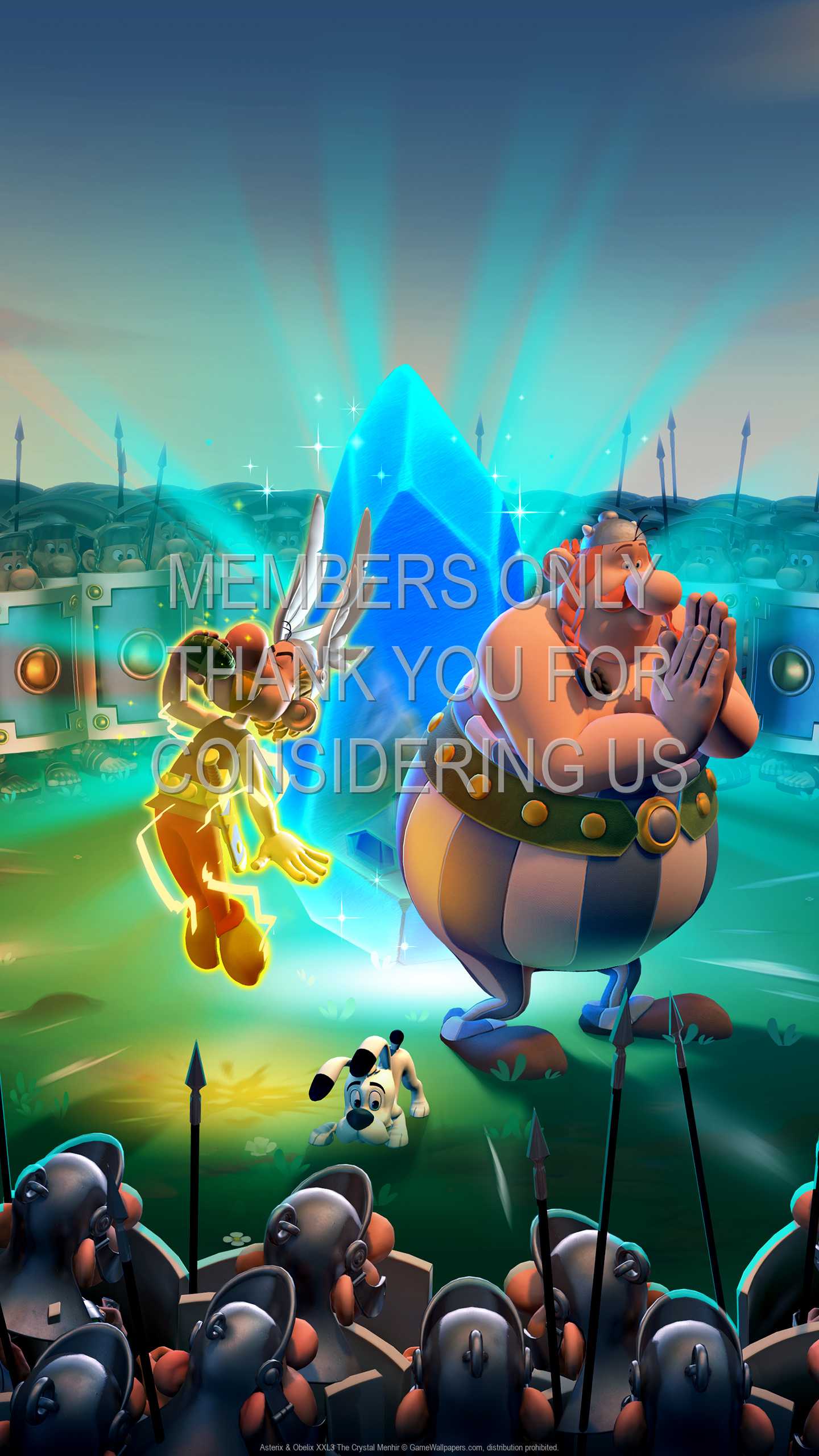 Asterix & Obelix XXL3: The Crystal Menhir 1440p Vertical Mobile fond d'cran 01