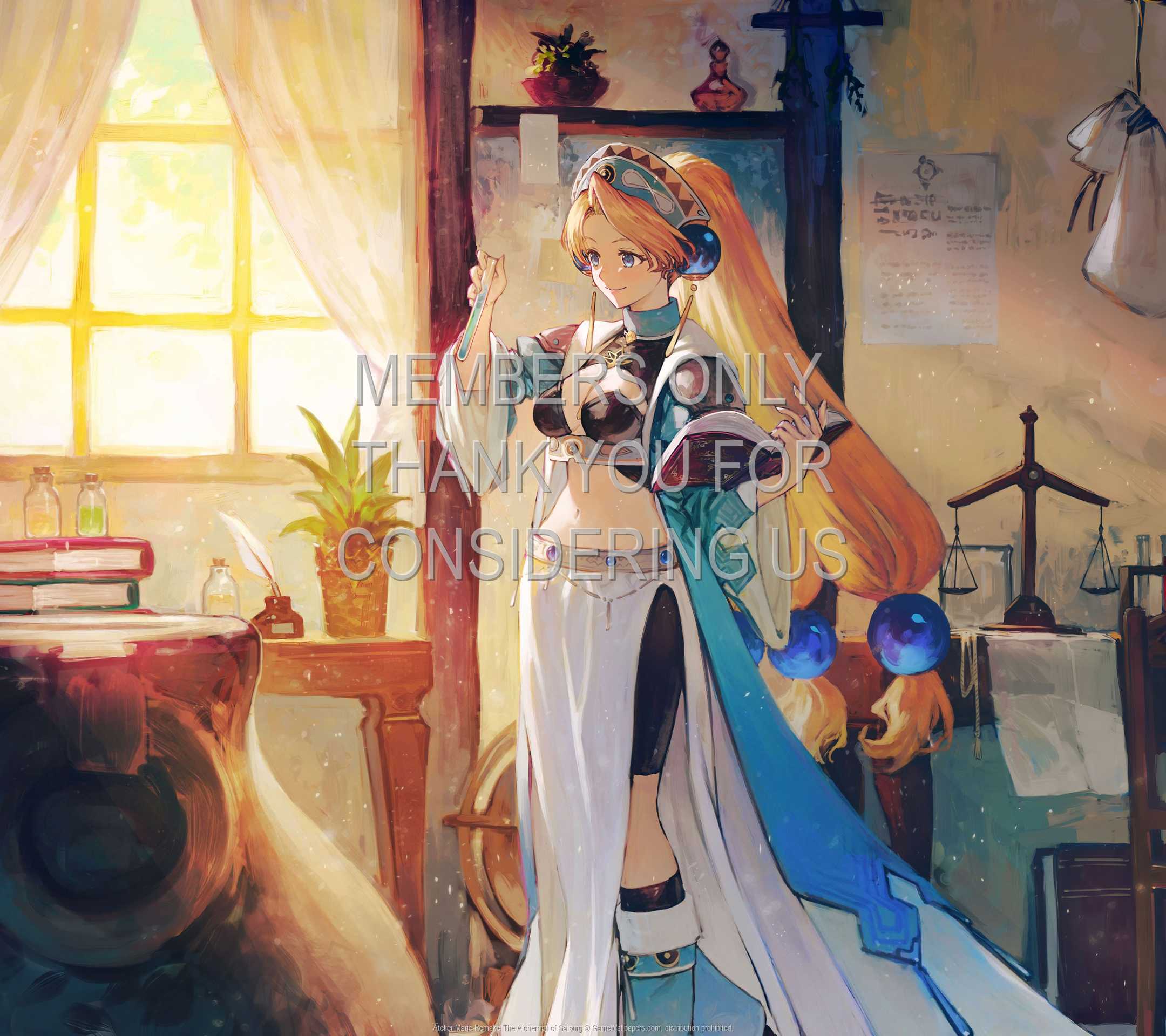 Atelier Marie Remake: The Alchemist of Salburg 1080p Horizontal Mobile wallpaper or background 01