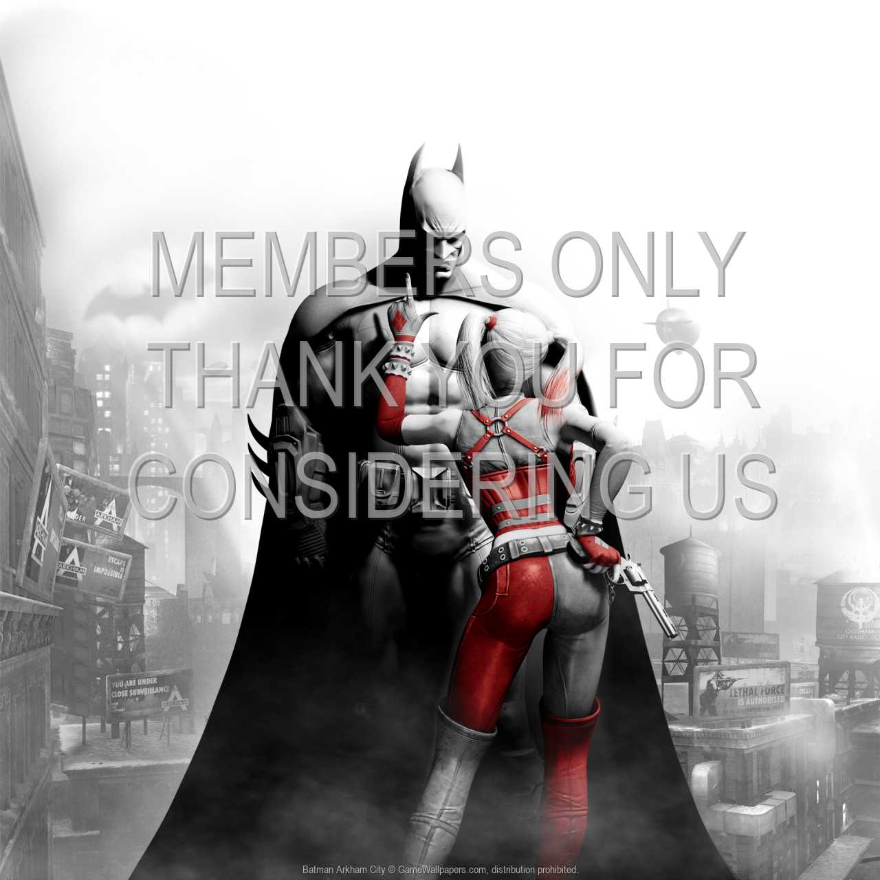 Batman: Arkham City 720p Horizontal Mobiele achtergrond 01