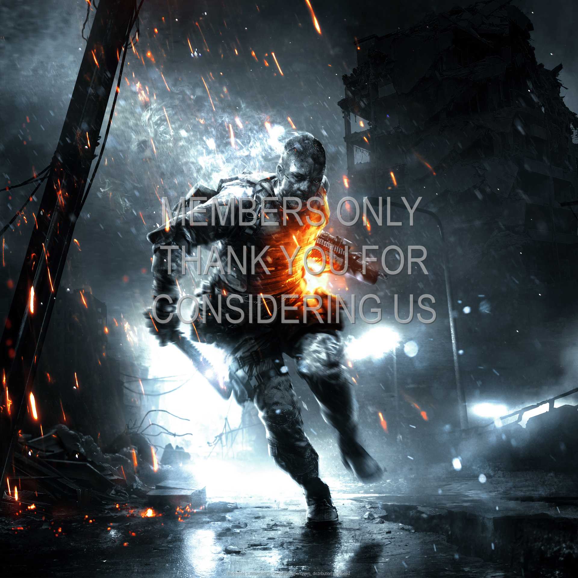 Battlefield 3: Aftermath 1080p Horizontal Handy Hintergrundbild 01