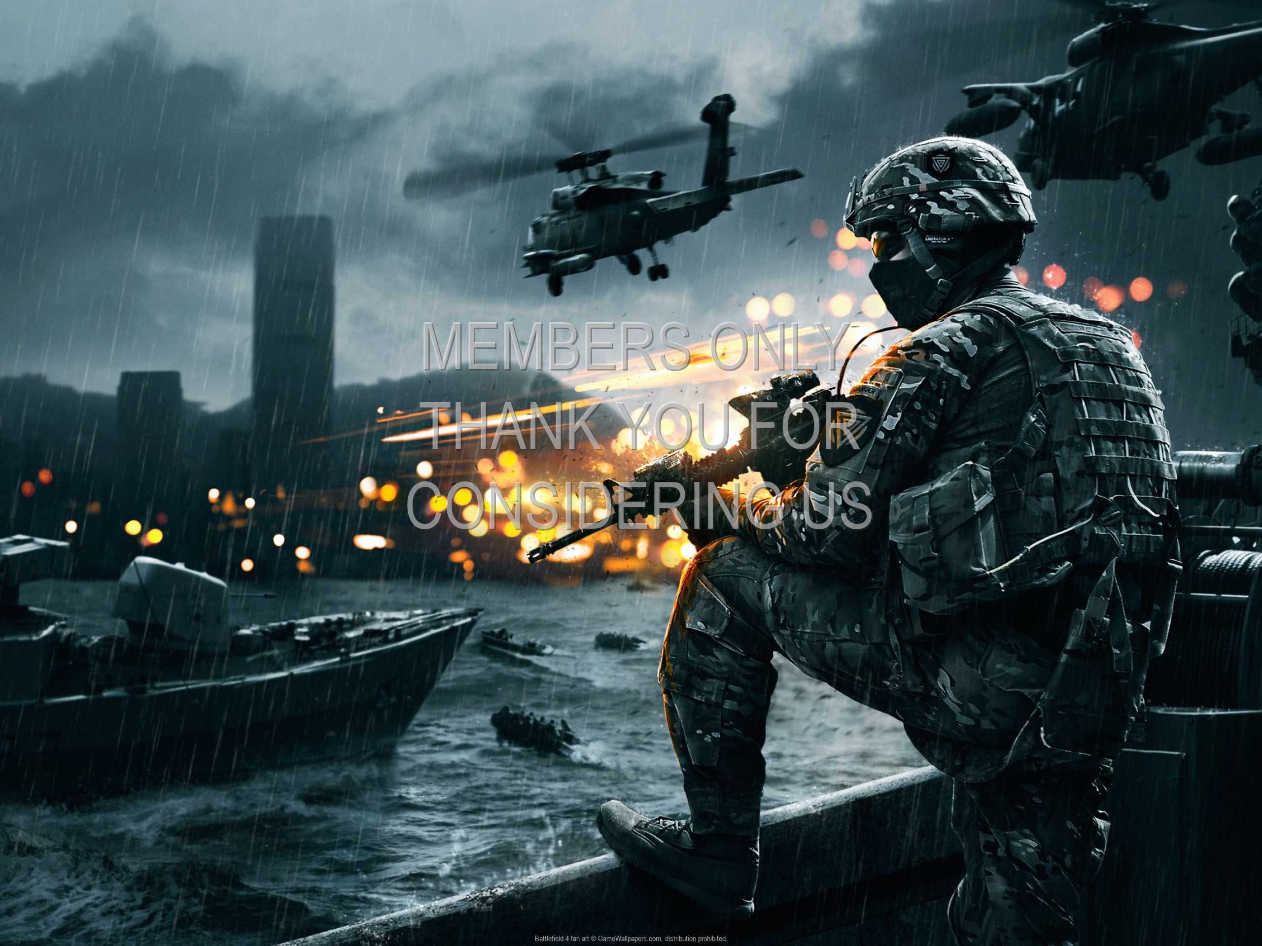 Battlefield 4 fan art 1080p Horizontal Mobiele achtergrond 01