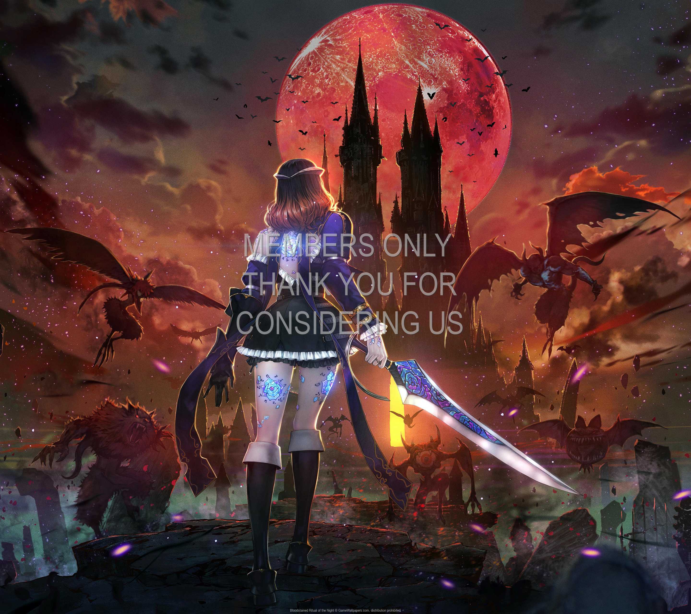 Bloodstained: Ritual of the Night 1440p Horizontal Mobiele achtergrond 01