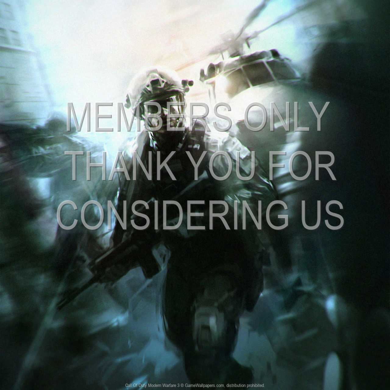 Call Of Duty: Modern Warfare 3 720p Horizontal Mobiele achtergrond 04