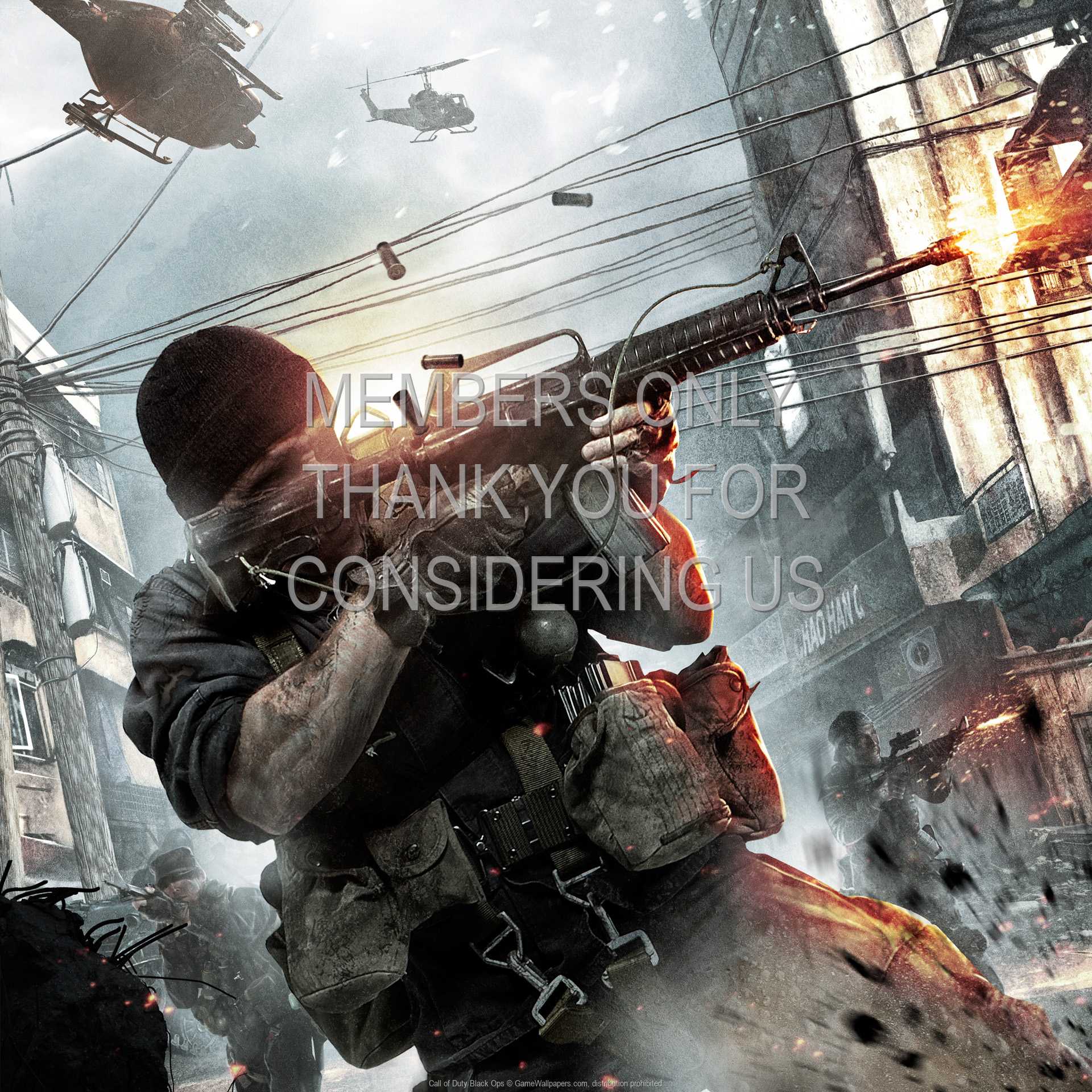 Call of Duty: Black Ops 1080p Horizontal Handy Hintergrundbild 03