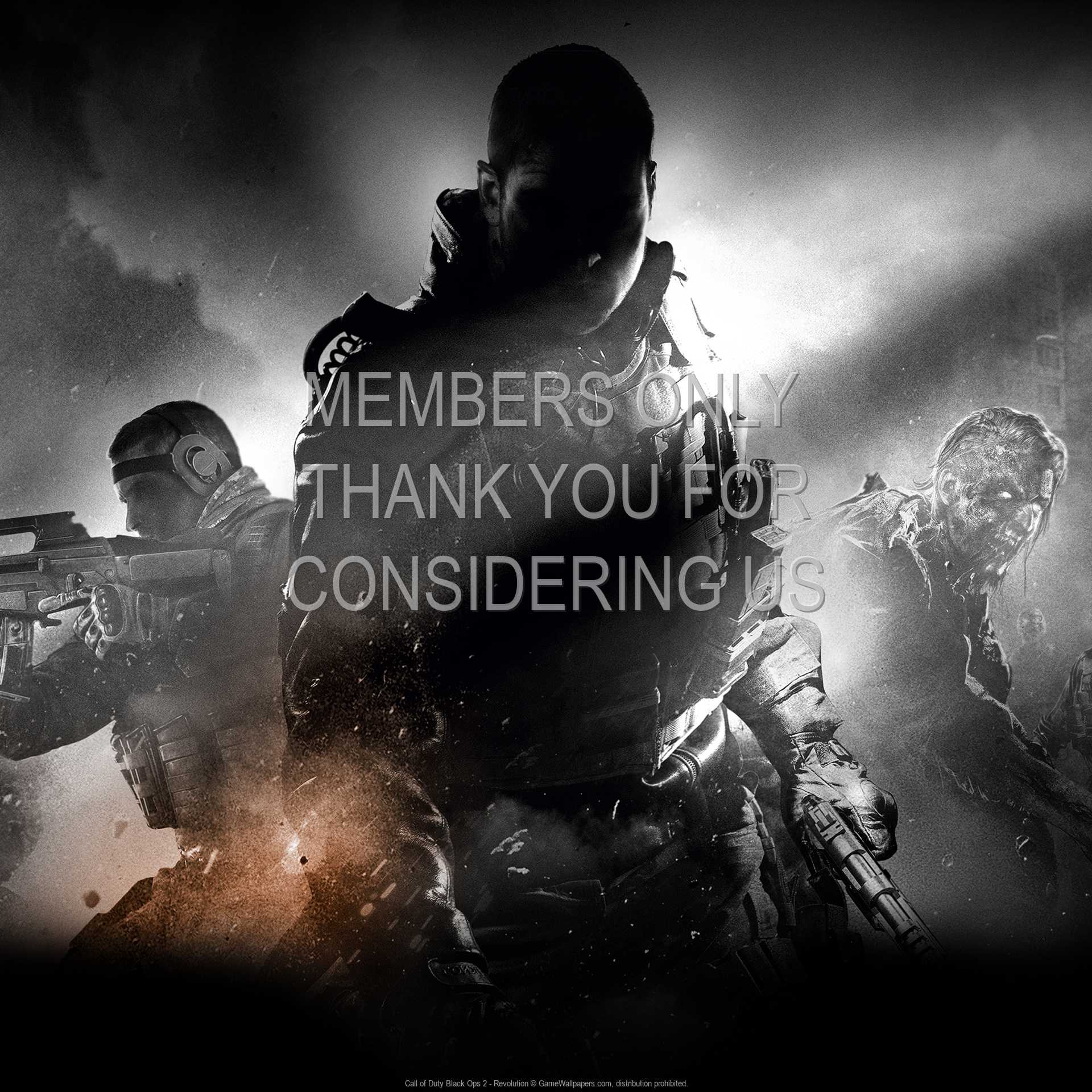 Call of Duty: Black Ops 2 - Revolution 1080p Horizontal Handy Hintergrundbild 01