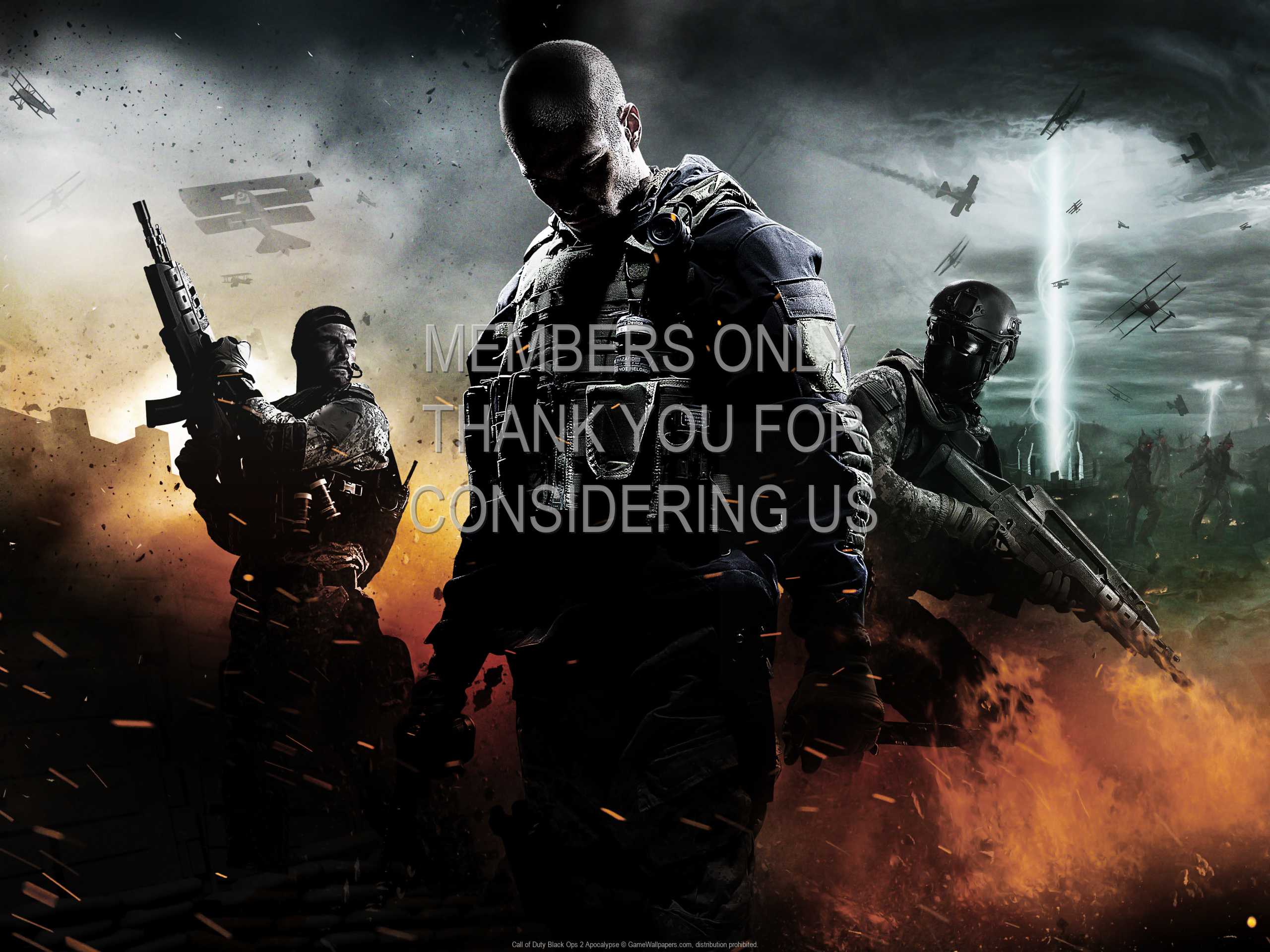 Call of Duty: Black Ops 2 Apocalypse 1080p Horizontal Handy Hintergrundbild 01