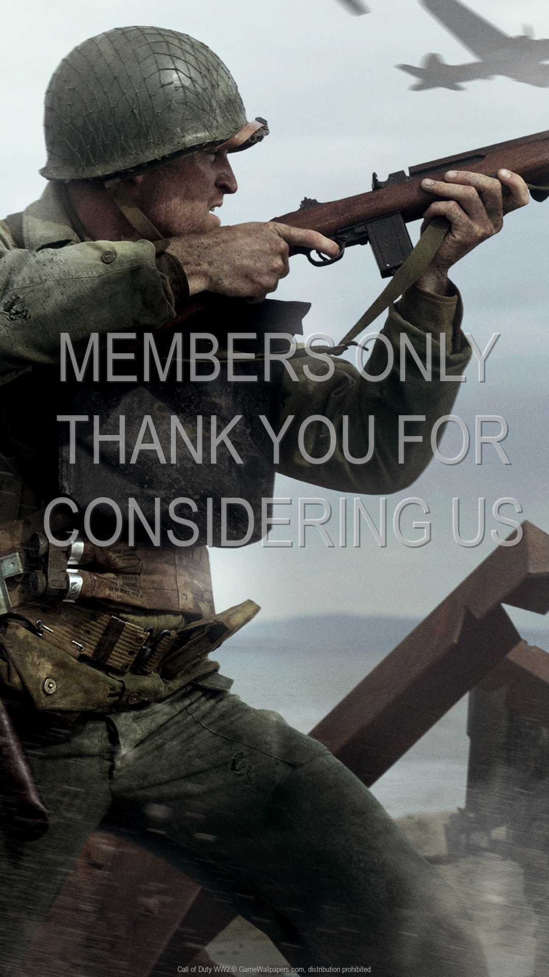 Call of Duty: WW2 1080p Vertical Mobile wallpaper or background 02