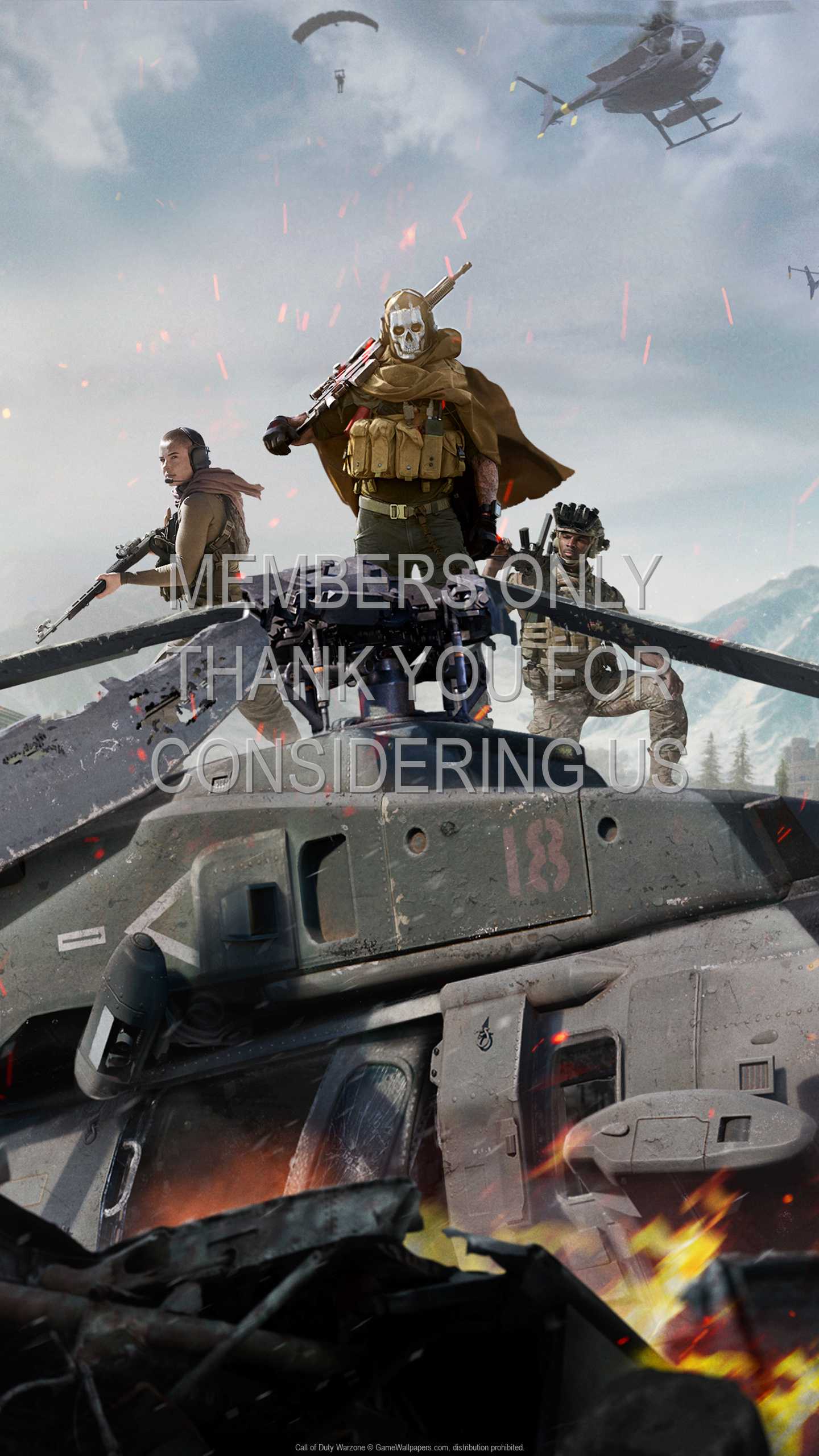 Call of Duty: Warzone 1440p Vertical Handy Hintergrundbild 01