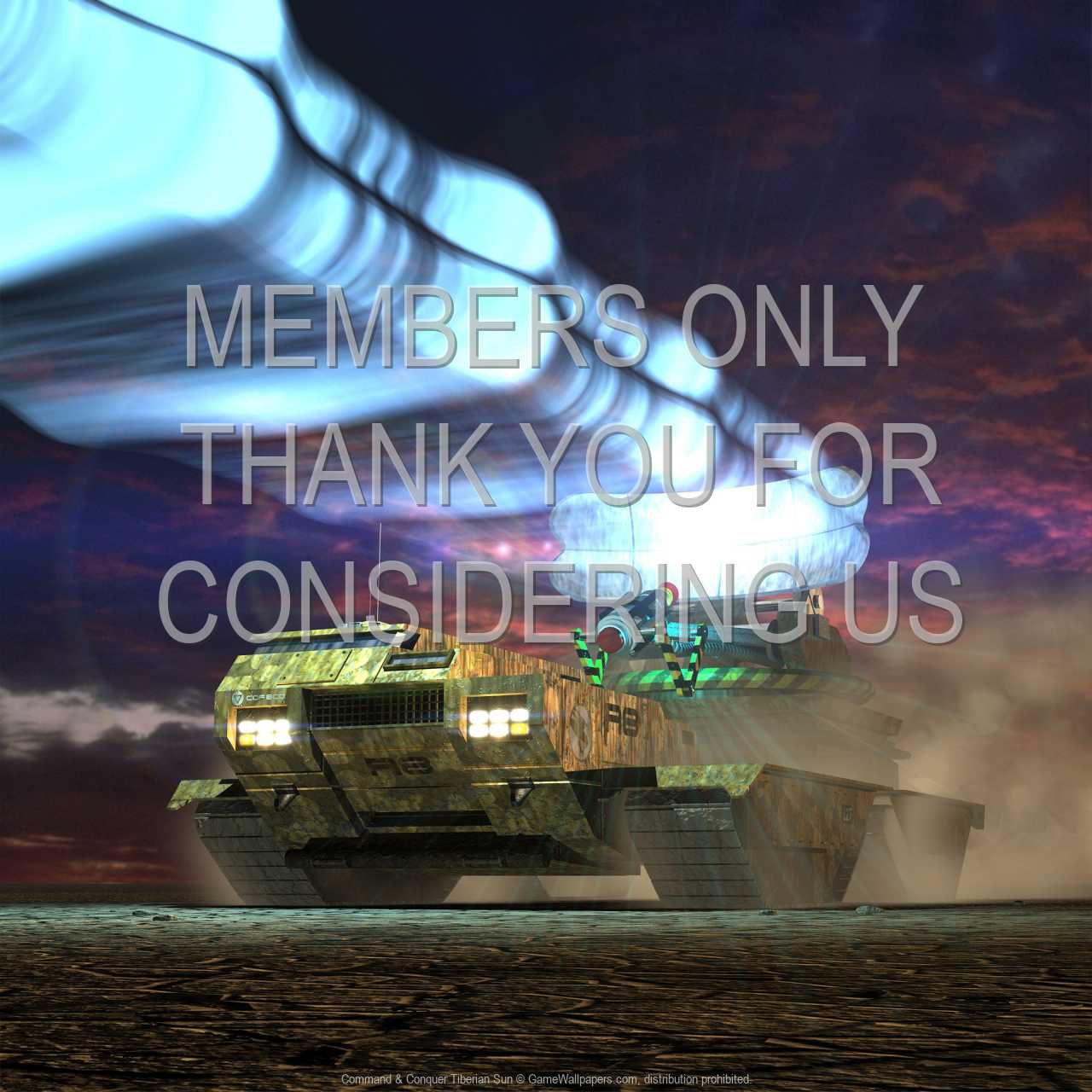 Command & Conquer: Tiberian Sun 720p Horizontal Mobiele achtergrond 01
